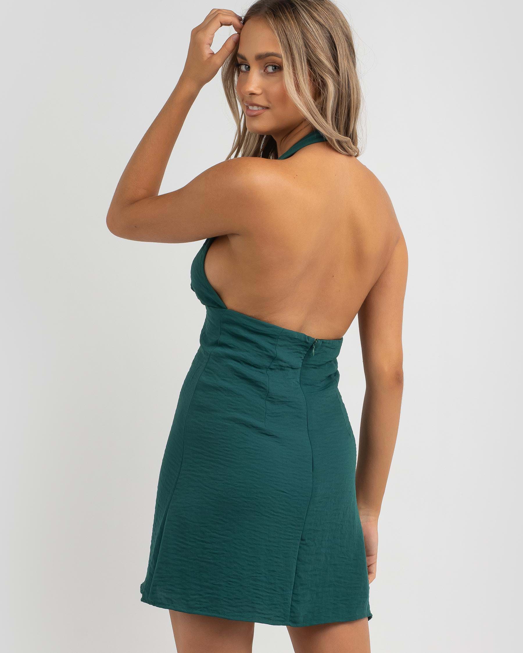 Ava And Ever Antoinette Dress In Emerald - Fast Shipping & Easy Returns ...