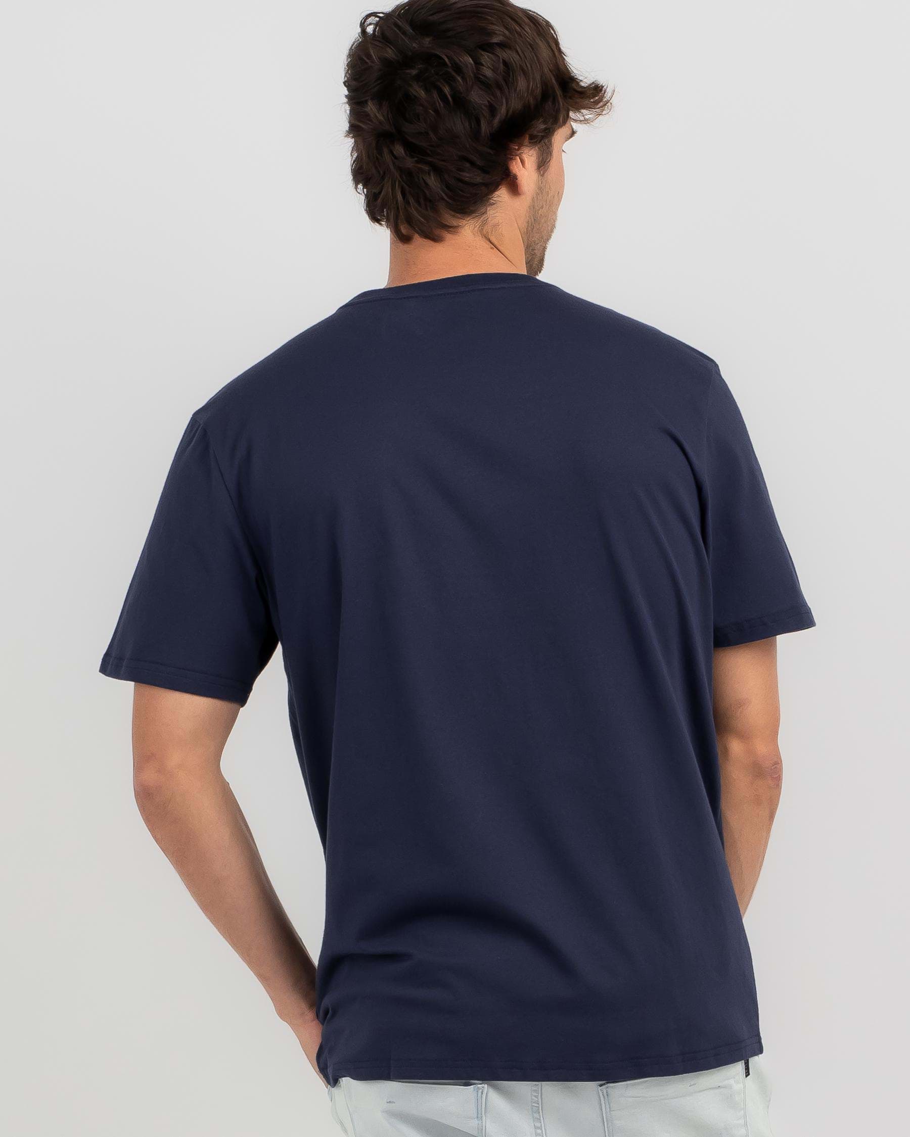 Shop Hurley One & Only T-Shirt In Indigo - Fast Shipping & Easy Returns ...