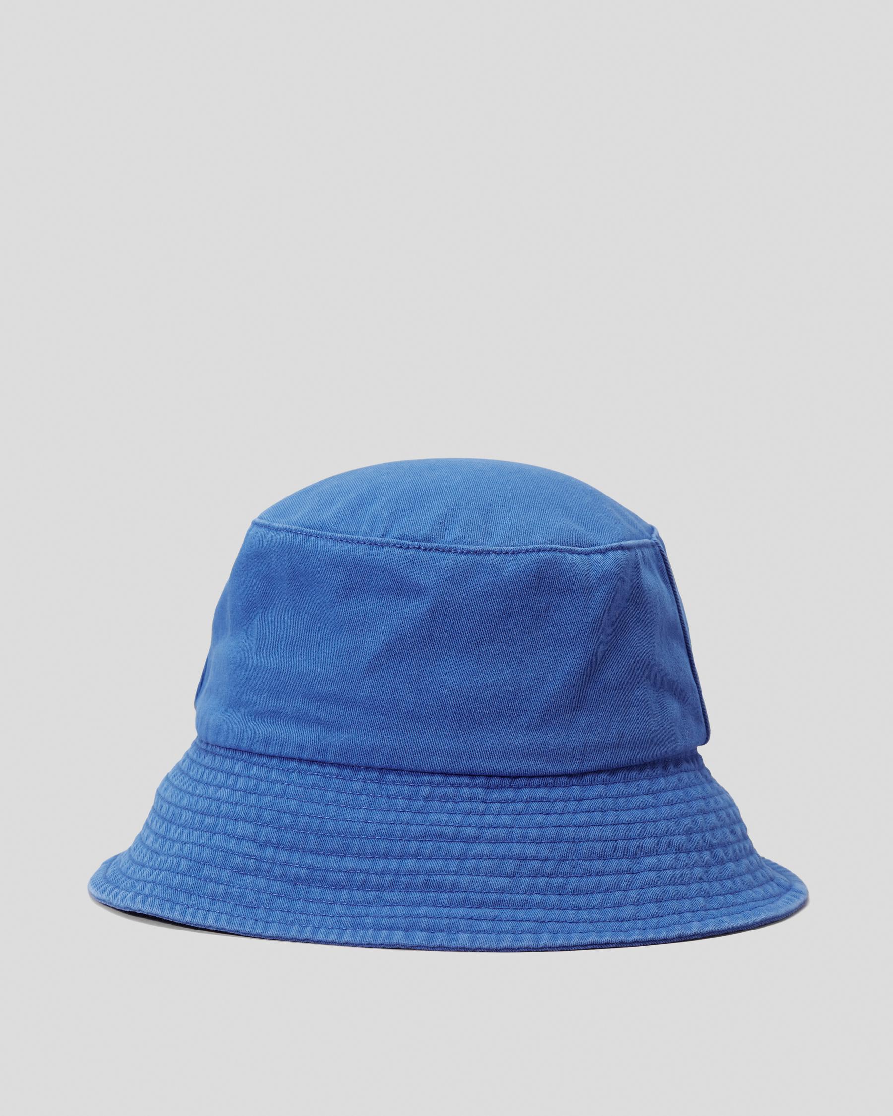 Billabong Surf High Sun Faded Bucket Hat In Palace Blue - Fast Shipping ...