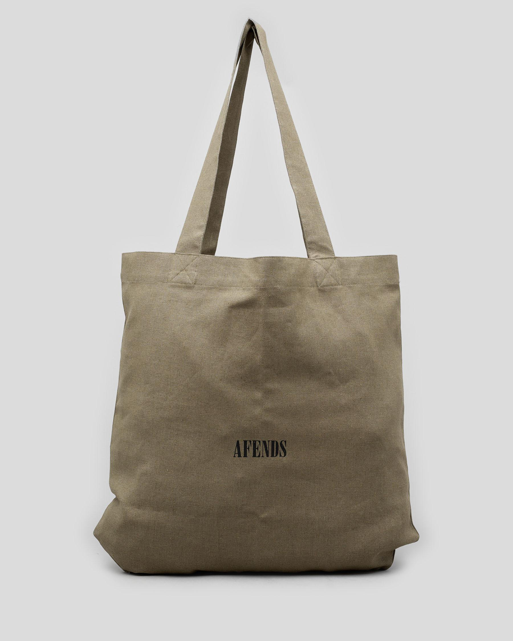 Shop Afends Bleach Tote Bag In Beechwood Fast Shipping Easy