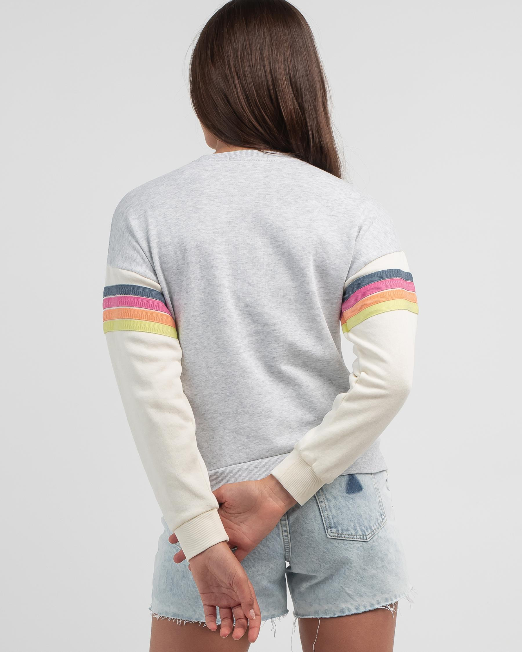Girls Surf Revival Crop Set