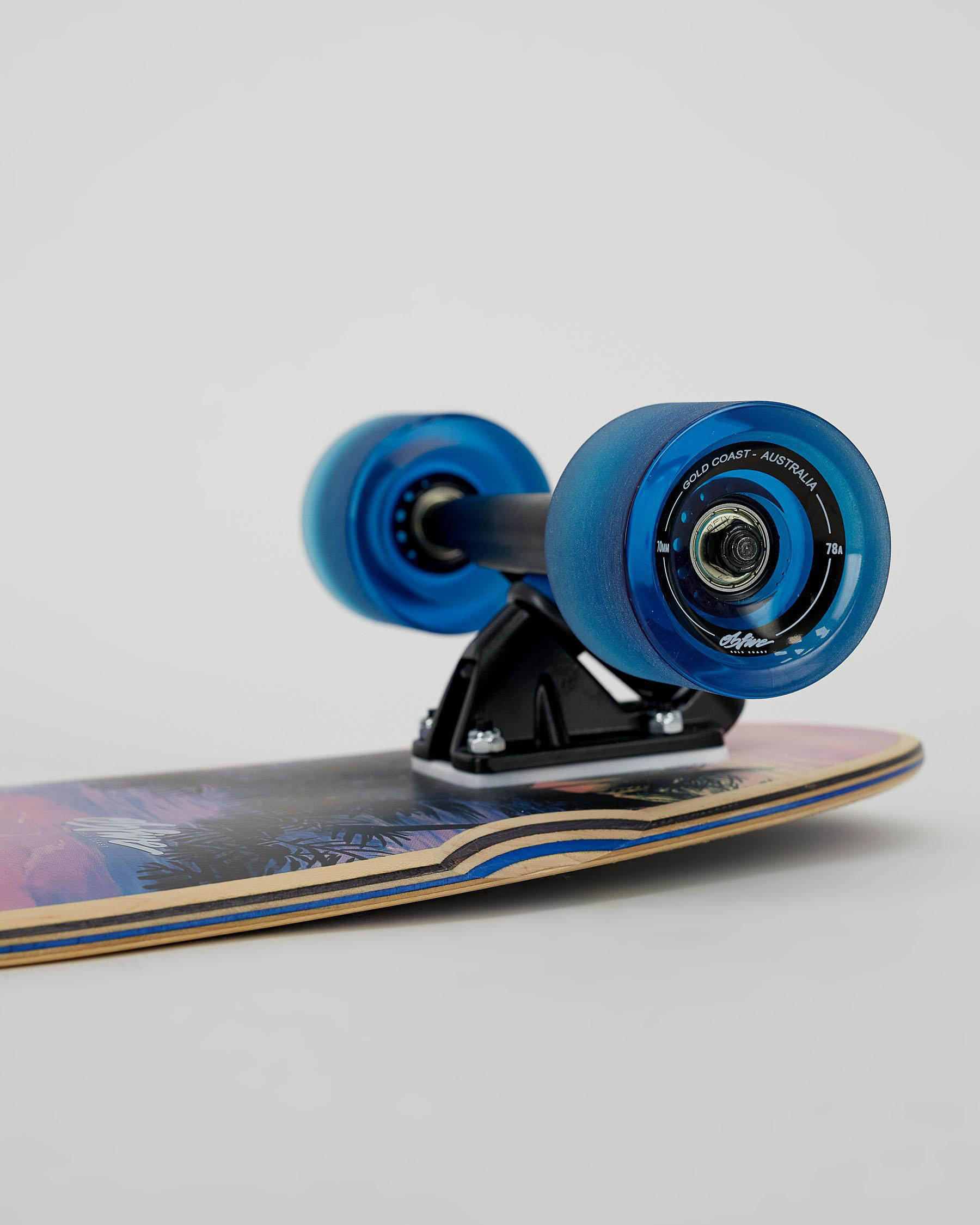 Shop OBfive Happy Hour 38" Longboard In Multi Fast Shipping & Easy