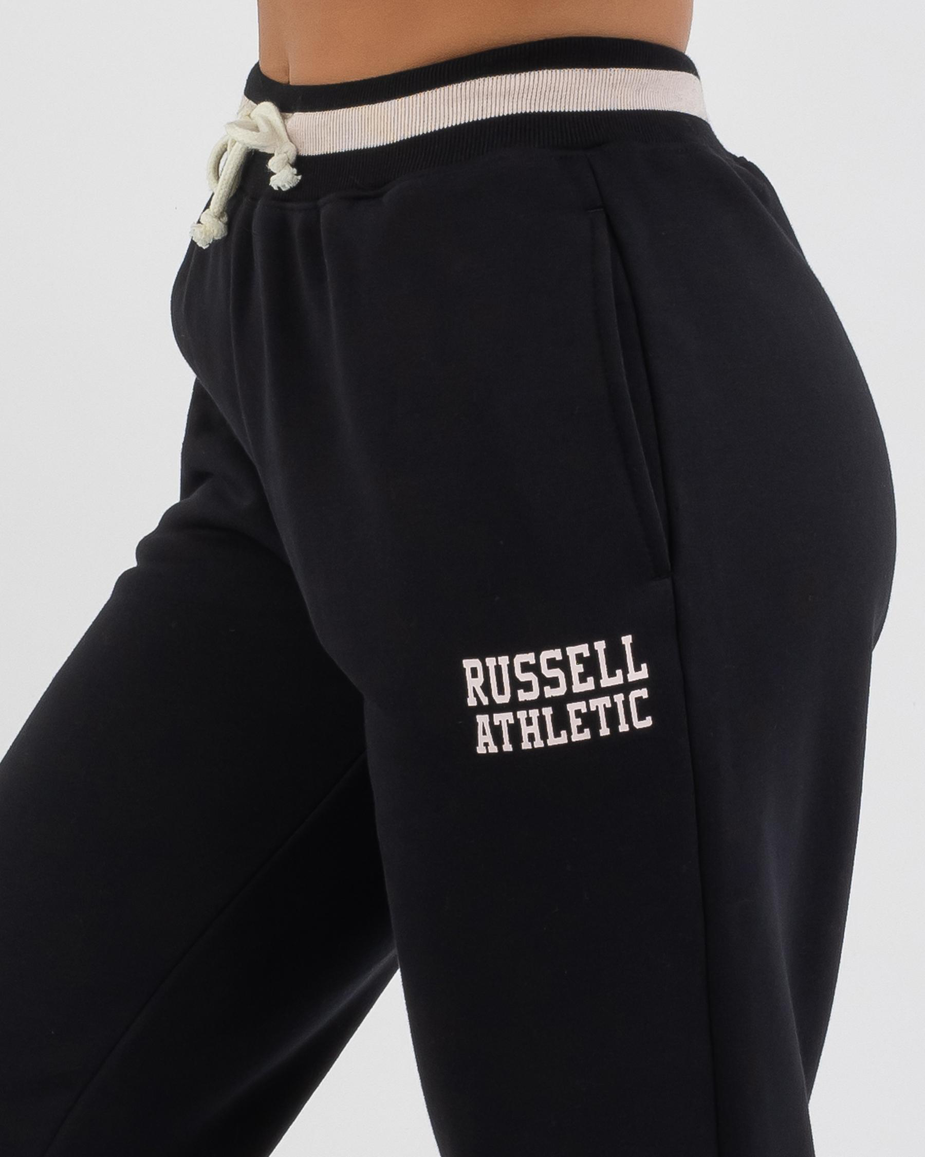 Shop Russell Athletic Move On Track Pants In Black Fast Shipping & Easy Returns City Beach