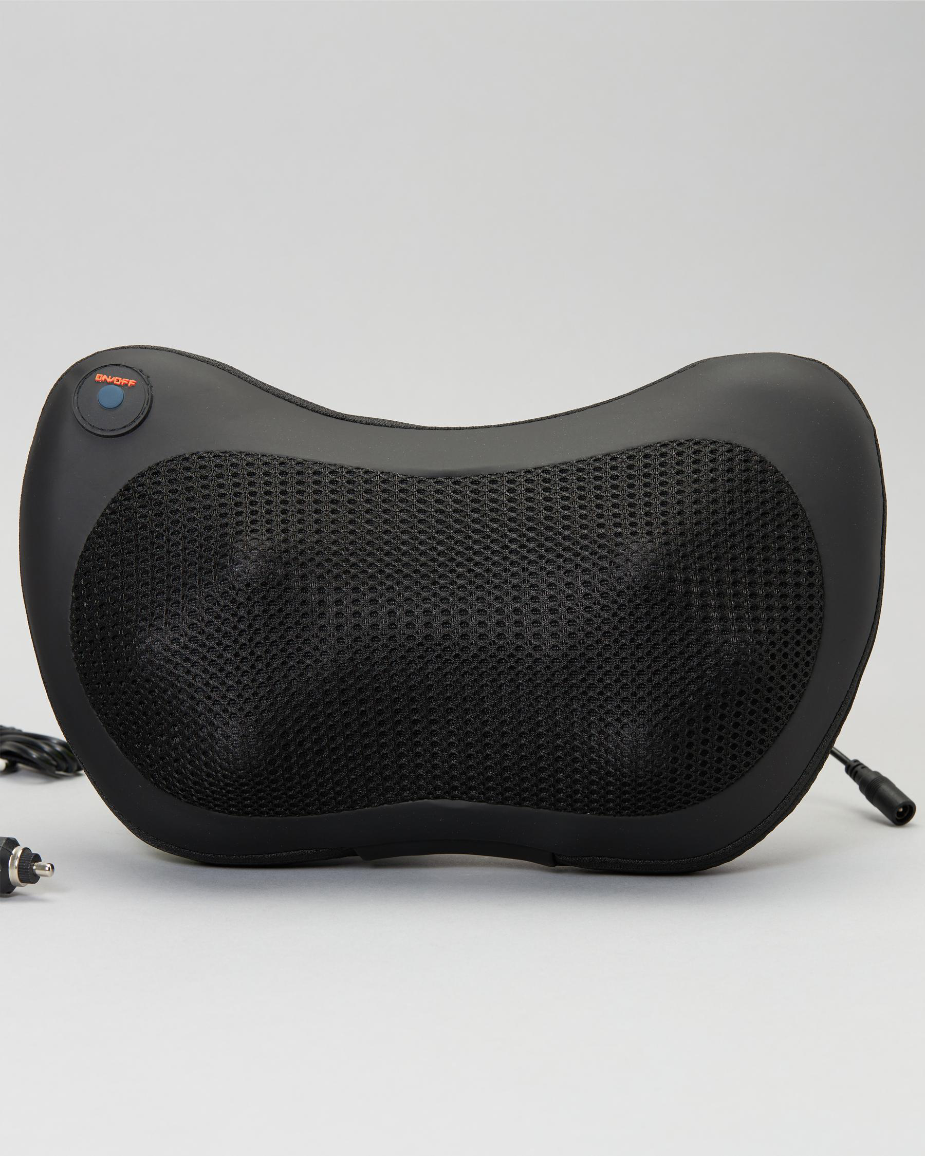 Shop Get It Now Heated Neck and Back Massager In Black Fast Shipping