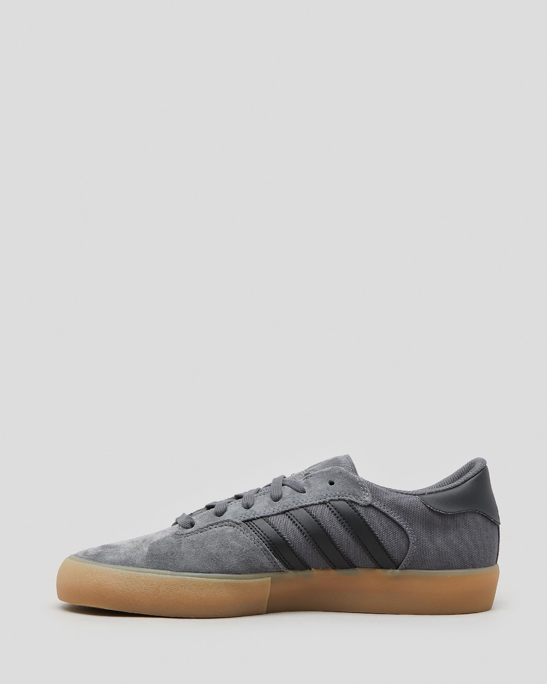 Adidas Matchbreak Super Shoes In Grey Five/core Black/gum4 - Fast ...