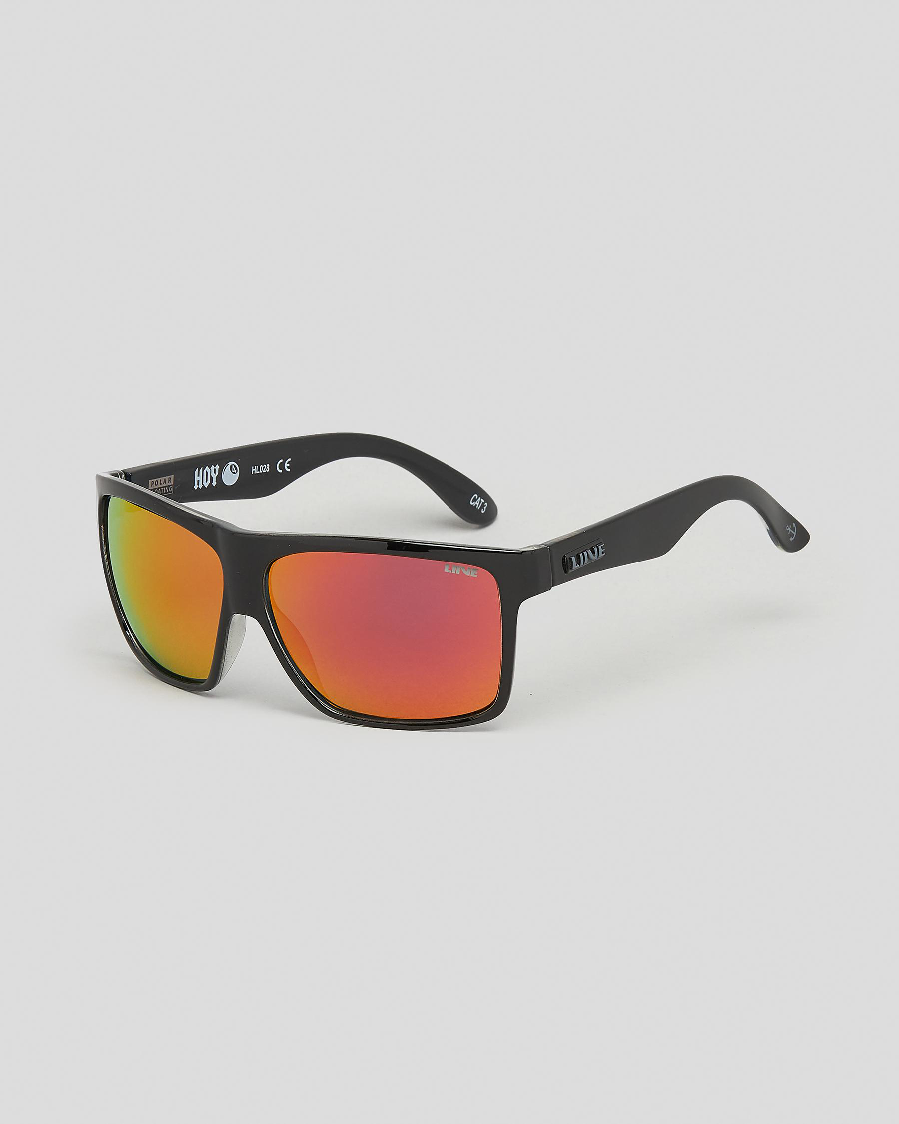Shop Liive Hoy 4 Mirror Polar Float Sunglasses In Black Fast Shipping