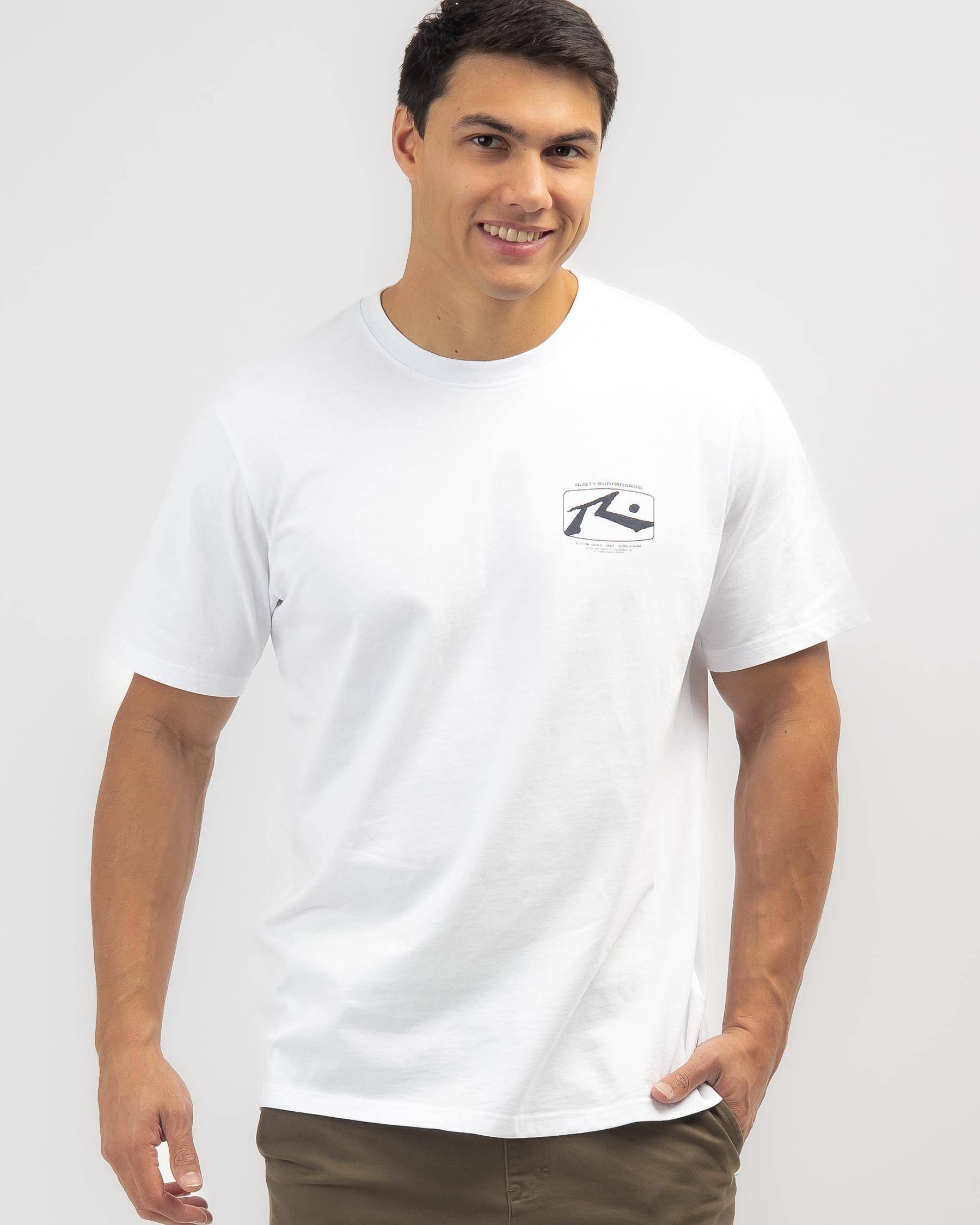Rusty Incognito Tee White