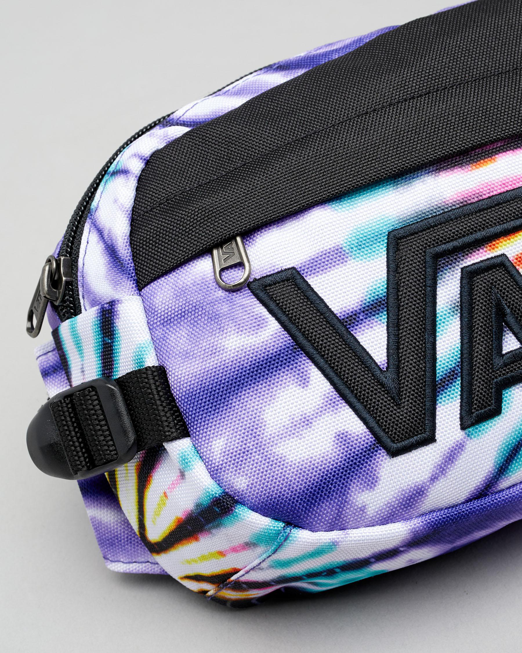 Shop Vans Survey Cross Body Bag In New Age Purple Tie Dye Fast