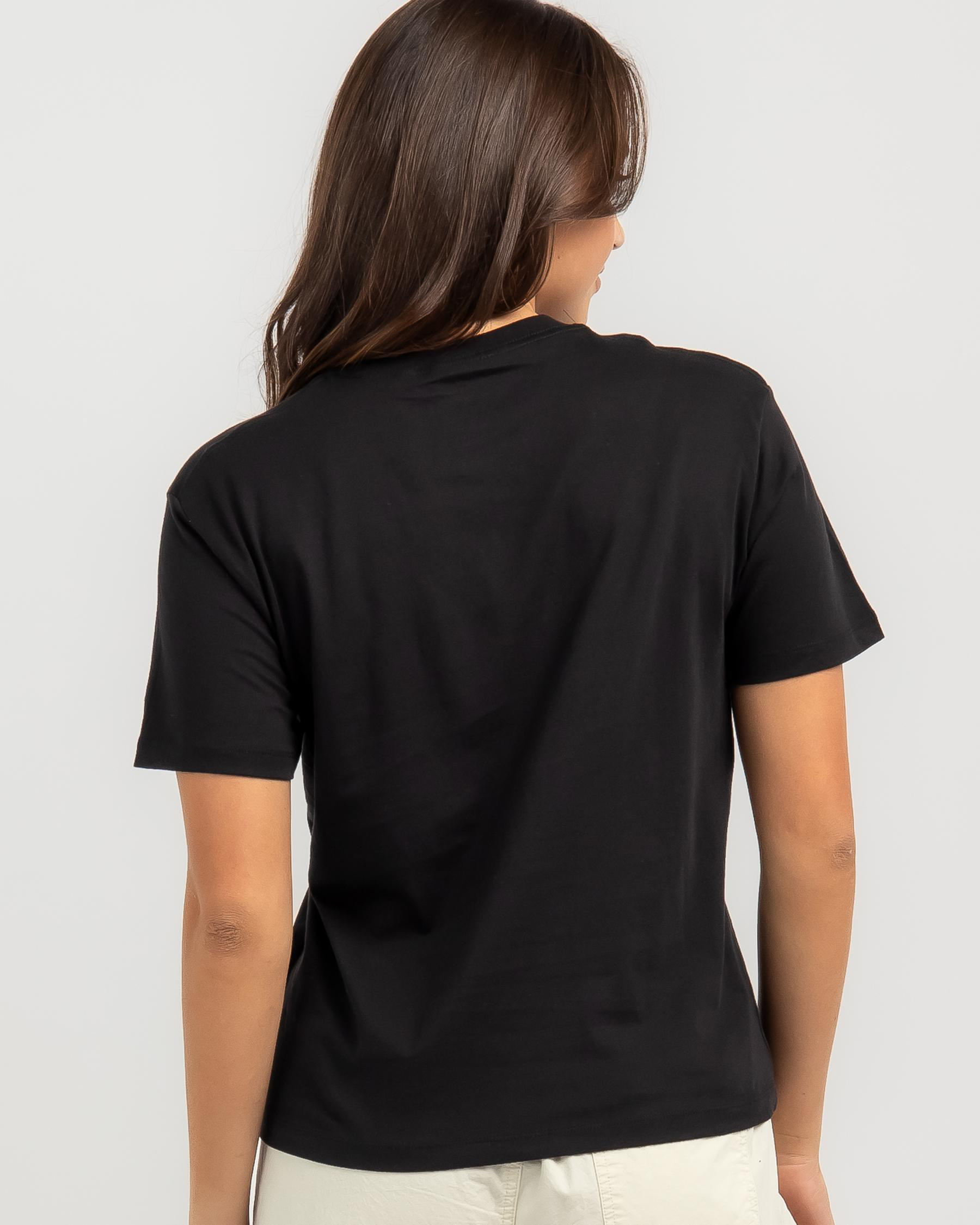 Champion Sporty T-Shirt In Black - Fast Shipping & Easy Returns - City ...