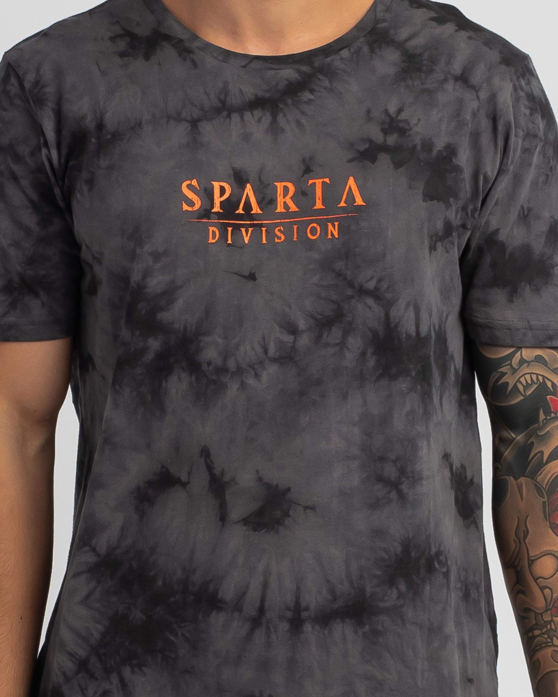 Sparta Encircled T-Shirt In Black Mottle - FREE* Shipping & Easy ...