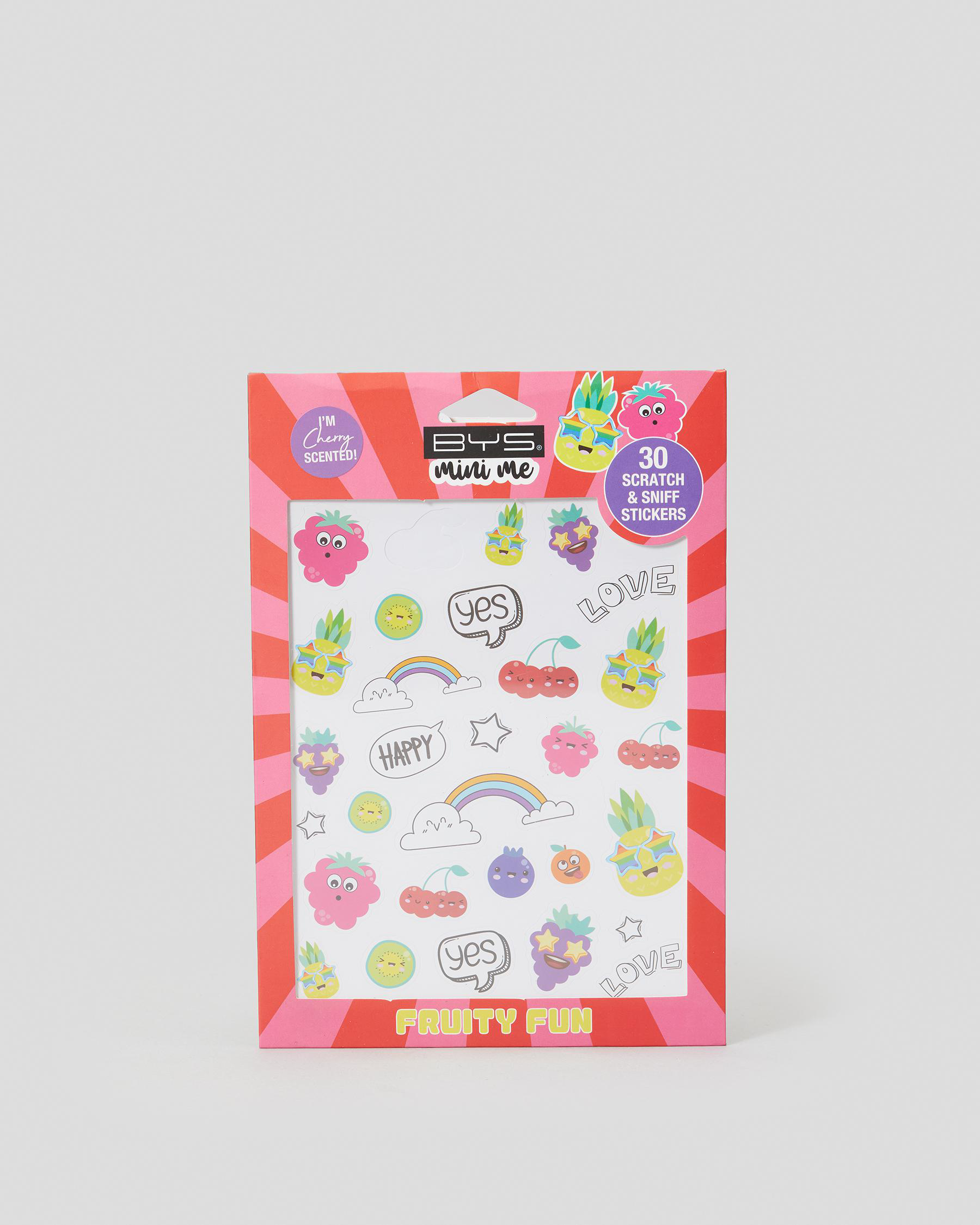 Shop BYS Fruity Fun Scratch & Sniff Stickers In Multi Fast Shipping