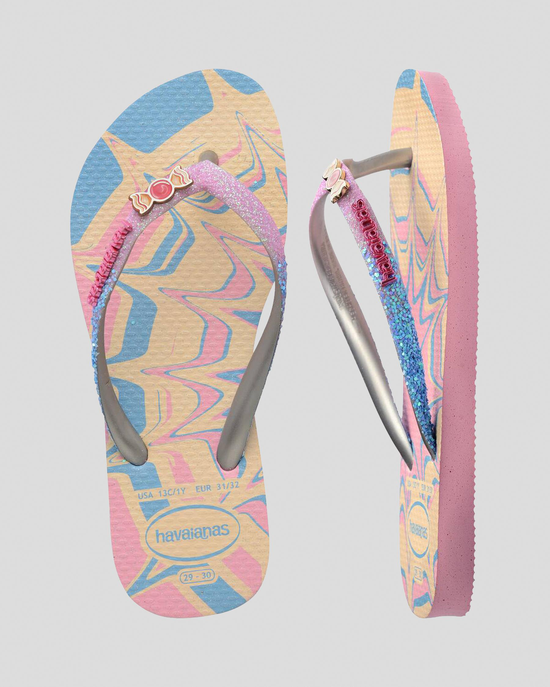 Havaianas Kids Slim Infradito Tinker Bell Per Bambina – Sandali Gomma Morbida