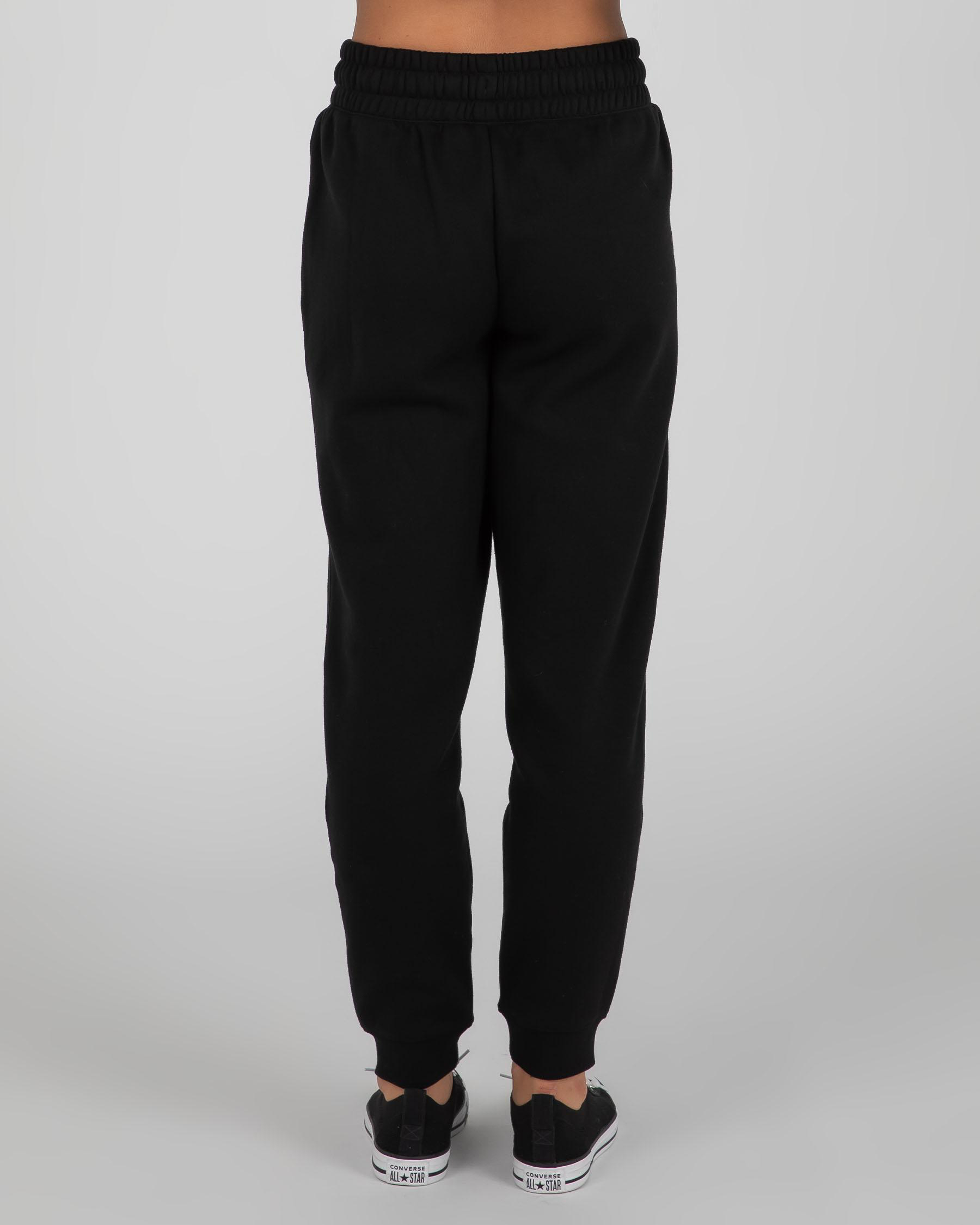 Shop Hurley One And Only Track Pants In Black Fast Shipping & Easy