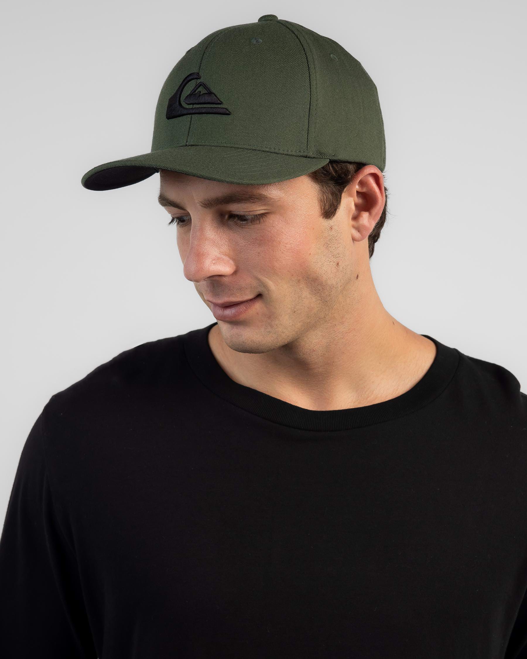 Shop Quiksilver Mountain And Wave Cap In Grape Leaf - Fast Shipping ...