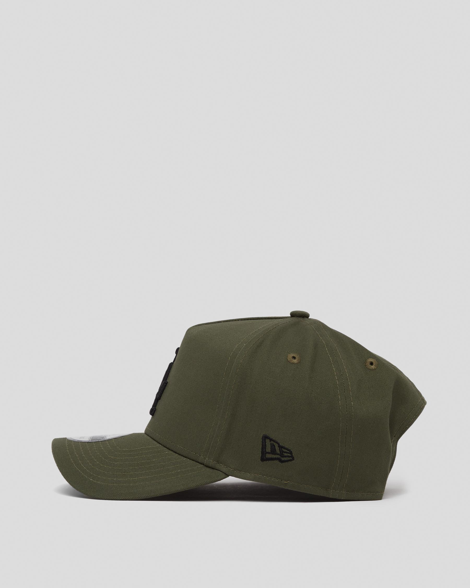 New Era Los Angeles Dodgers 9Forty AFrame Snapback Cap In Olive FREE