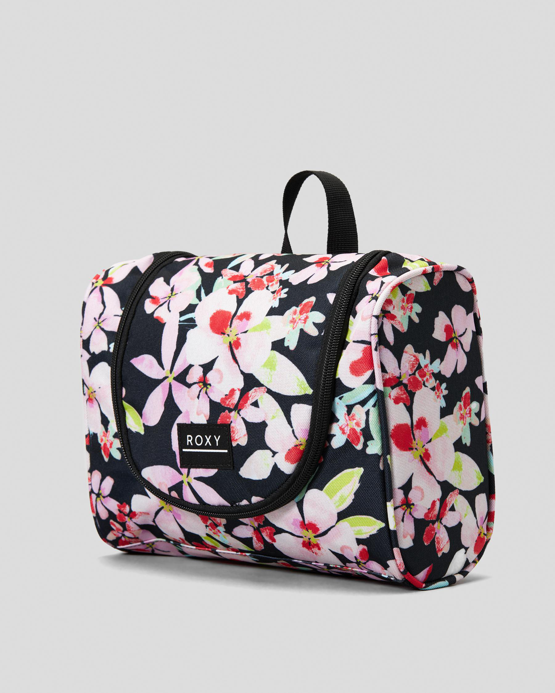 Shop Roxy Travel Dance Makeup Case In Anthracite New Life Fast