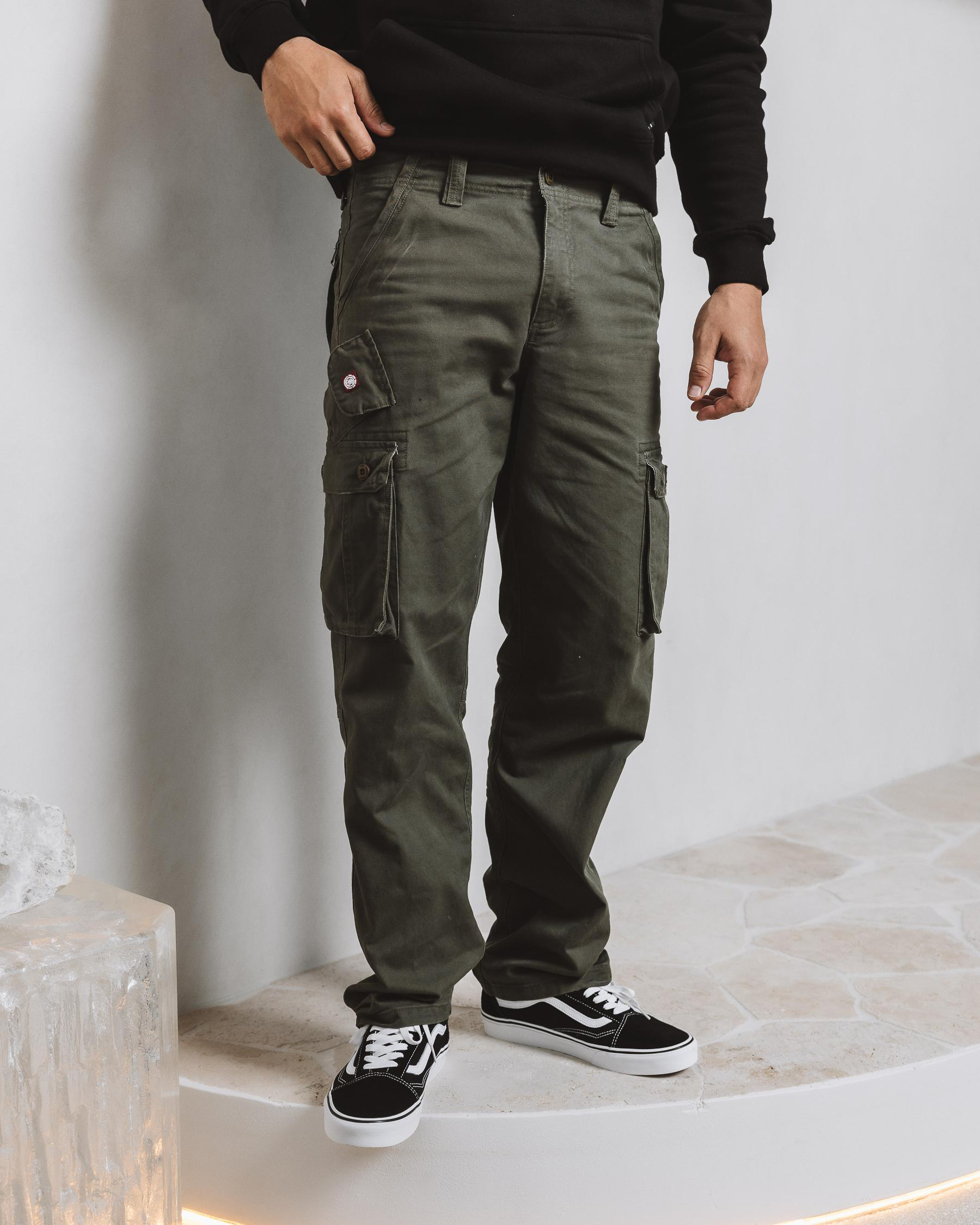 Element Mens Source Cargo Pants (Olive) main image 0