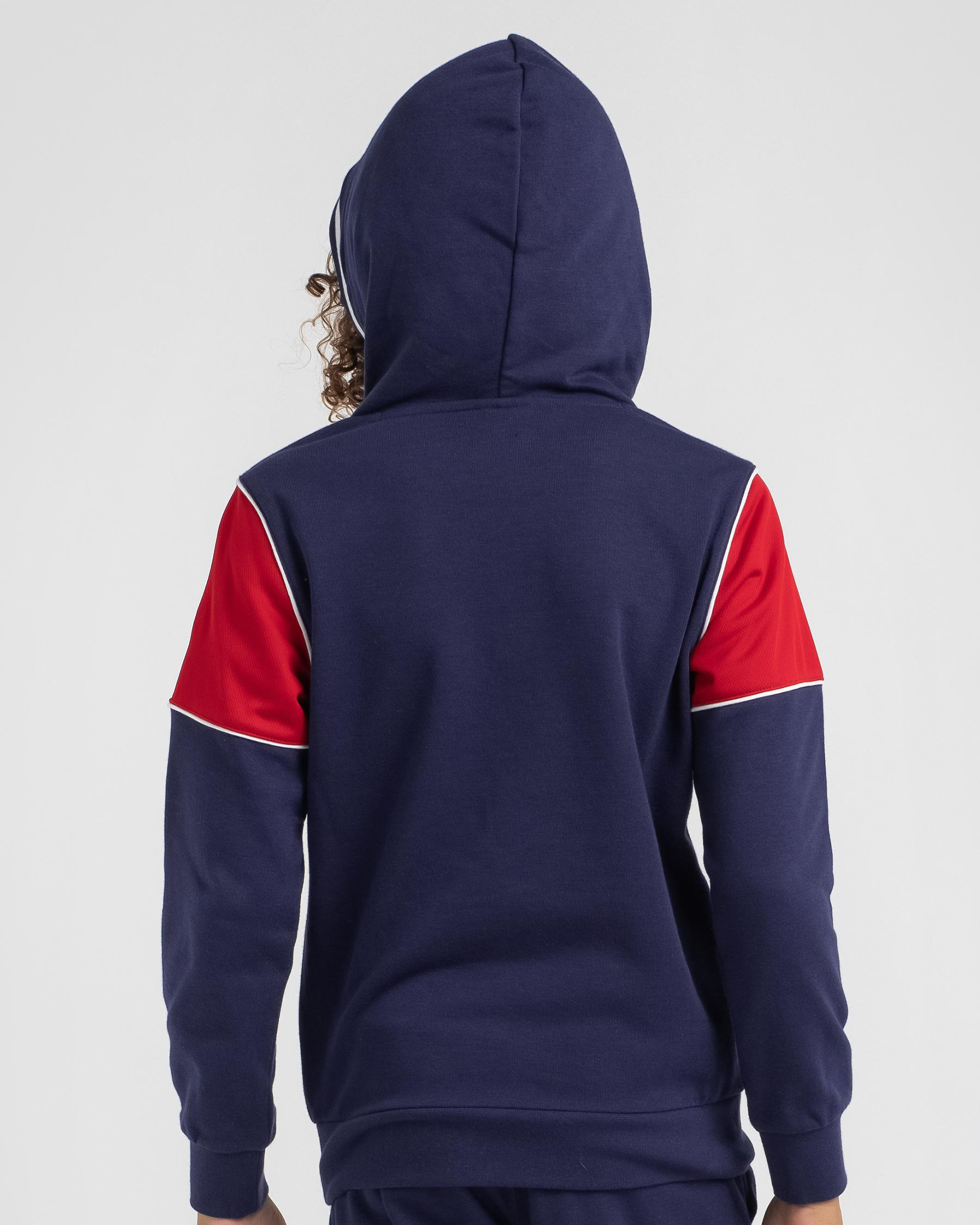 Shop Champion Boys Basket Game Hoodie In Midnight Blue Fast Shipping Easy Returns City