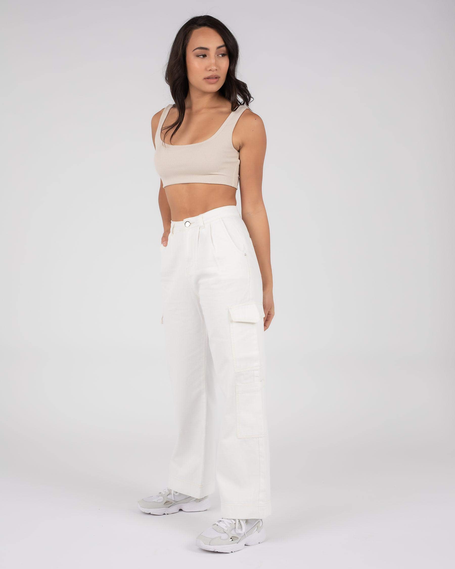 Ava And Ever Karter Pants In Cream - Fast Shipping & Easy Returns ...