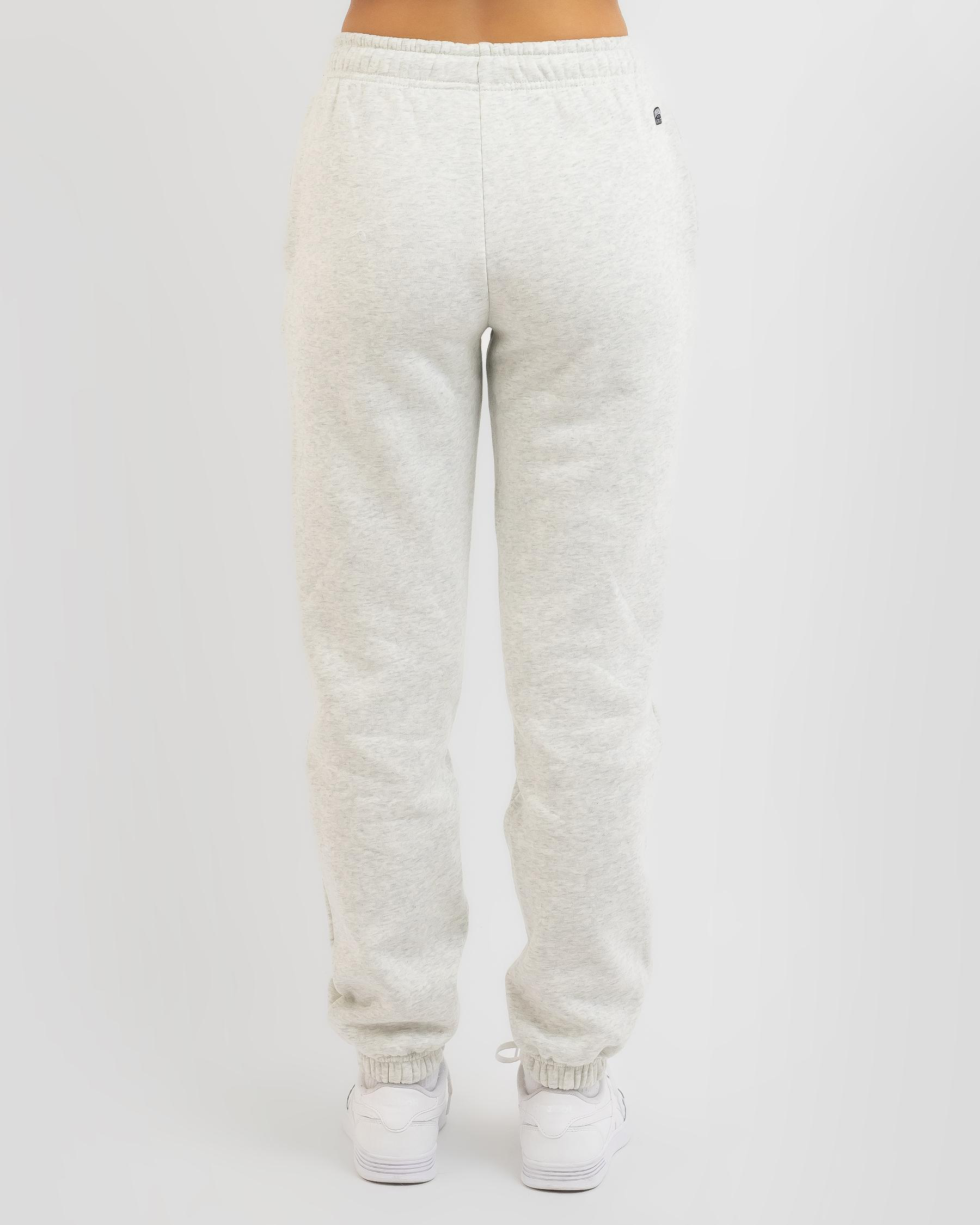 Shop Russell Athletic Collegiate Track Pants In Silver Marle Fast Shipping & Easy Returns