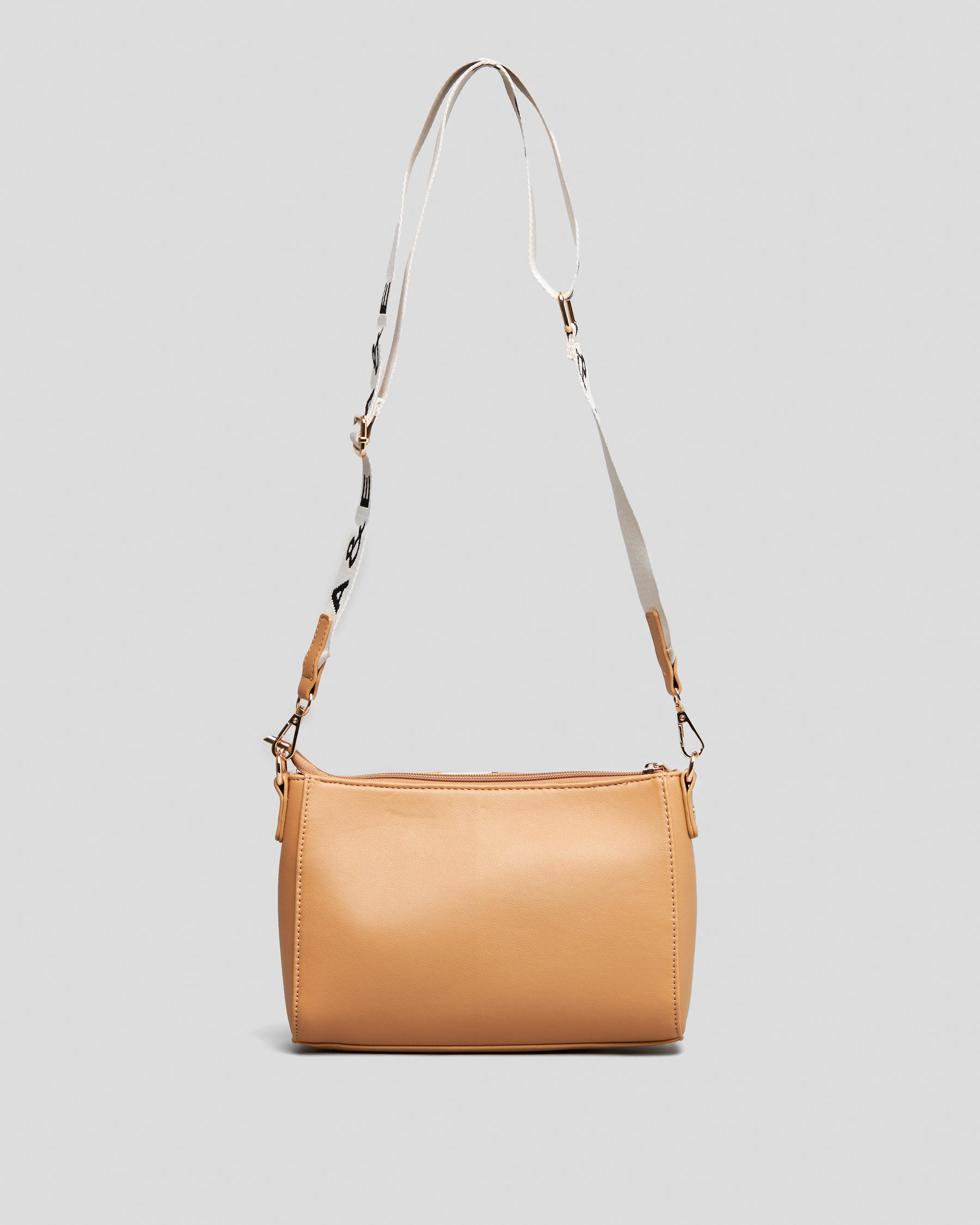 Shop Ava And Ever Rinee Handbag In Brown/cream Fast Shipping & Easy