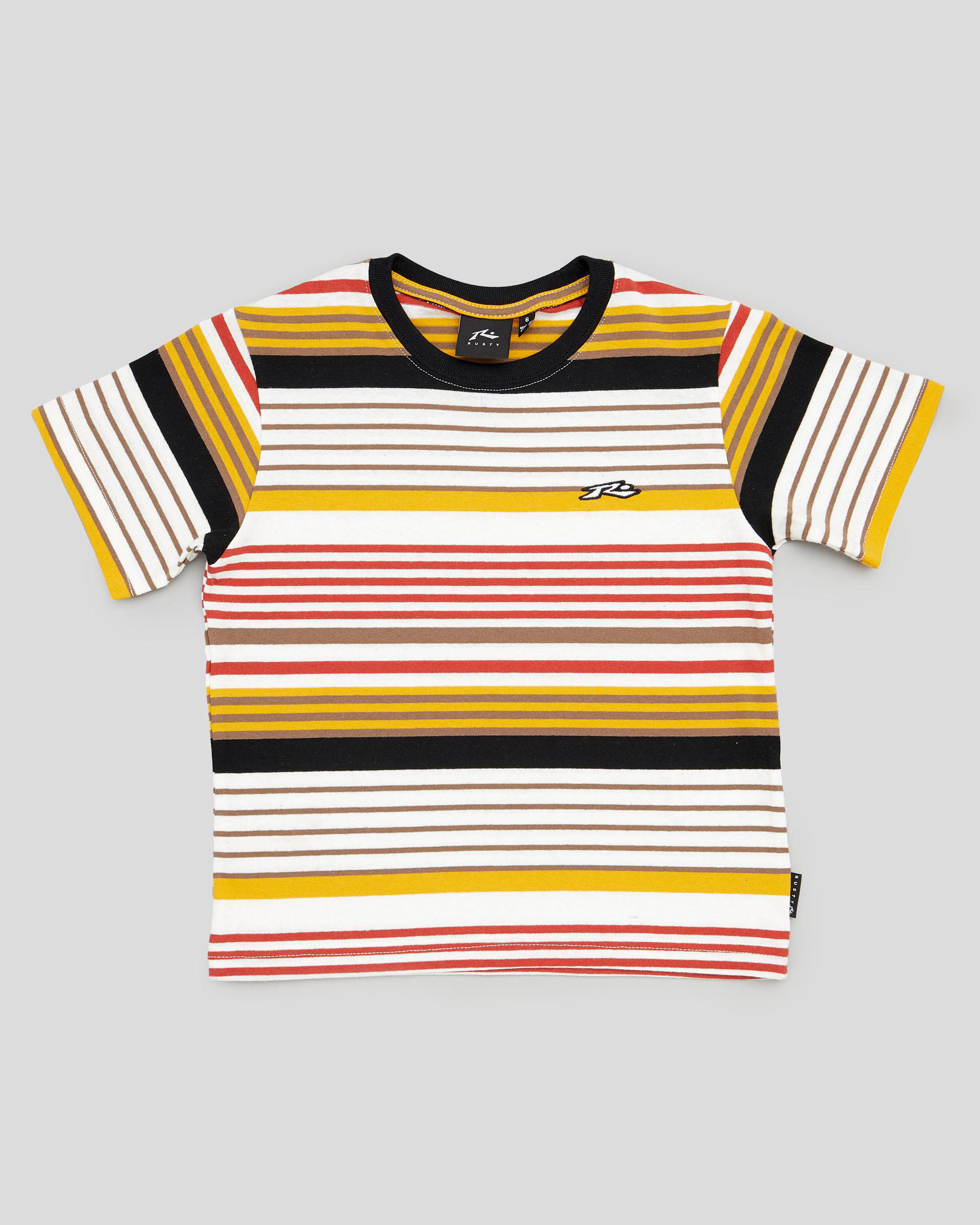 Rusty Toddlers' Steamer Lane TShirt In Black Fast Shipping & Easy Returns City Beach Australia