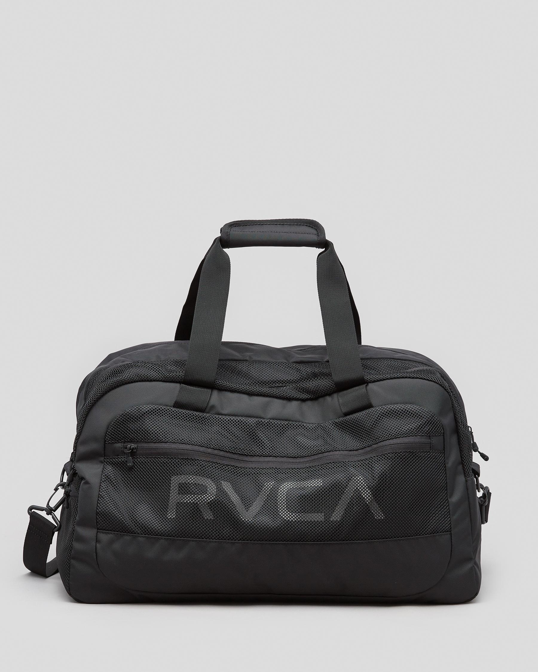 RVCA Va Gym Duffle Bag In Black - Fast Shipping & Easy Returns - City ...