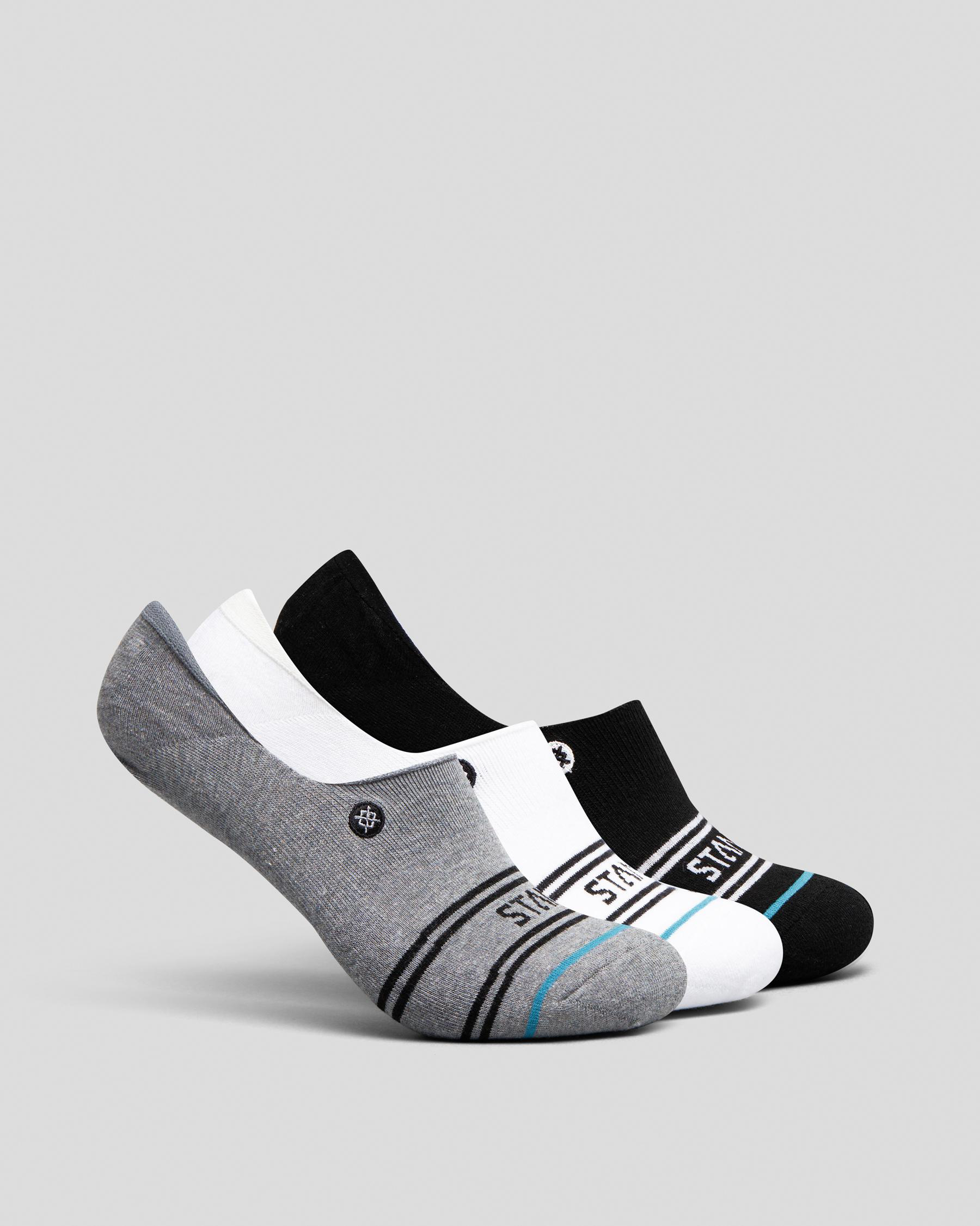 Shop Stance Basic No Show Socks 3 Pack In Multi Fast Shipping & Easy Returns City Beach