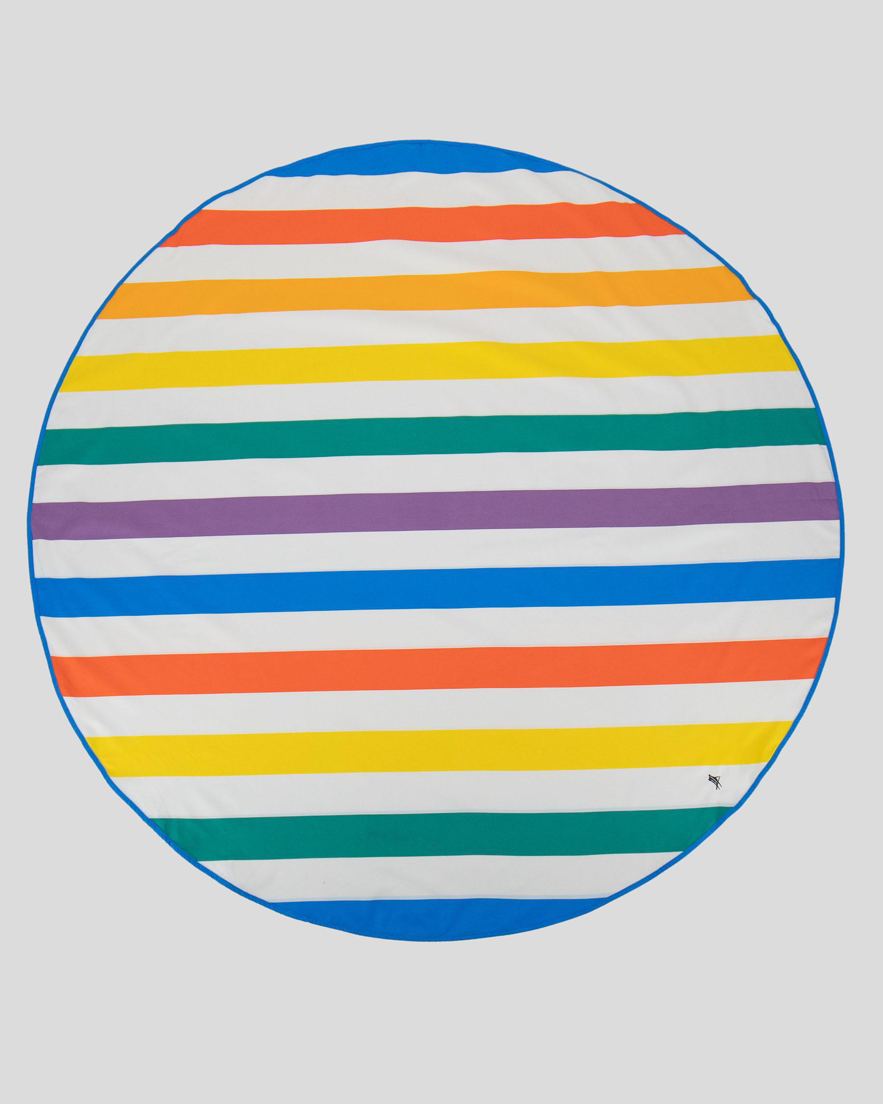 Shop Dock & Bay Beach Towel Round Collection In Rainbow Skies Fast