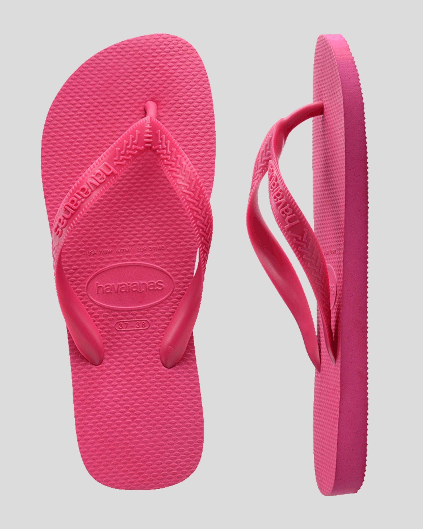 Havaianas Kids' Top Thongs In Pink Electric - FREE* Shipping & Easy ...