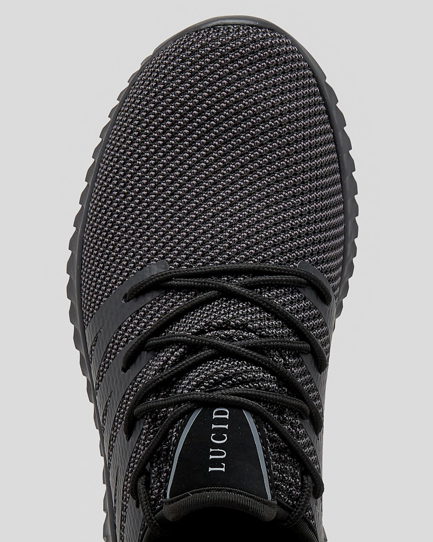 Shop Lucid Halifax Shoes In Black/black/grey Fast Shipping & Easy