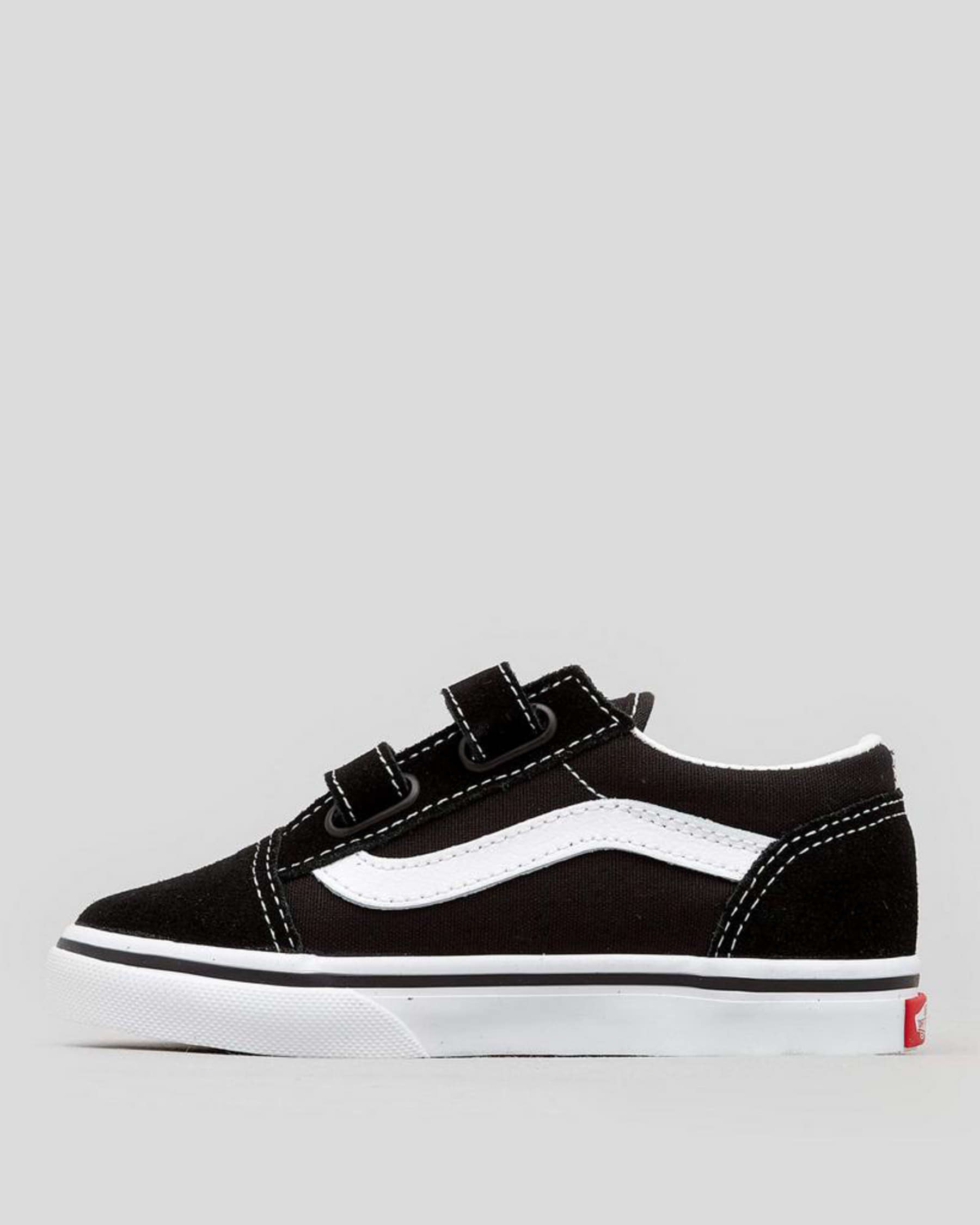 Vans Toddlers' Old Skool Shoes In Black/white - Fast Shipping & Easy ...