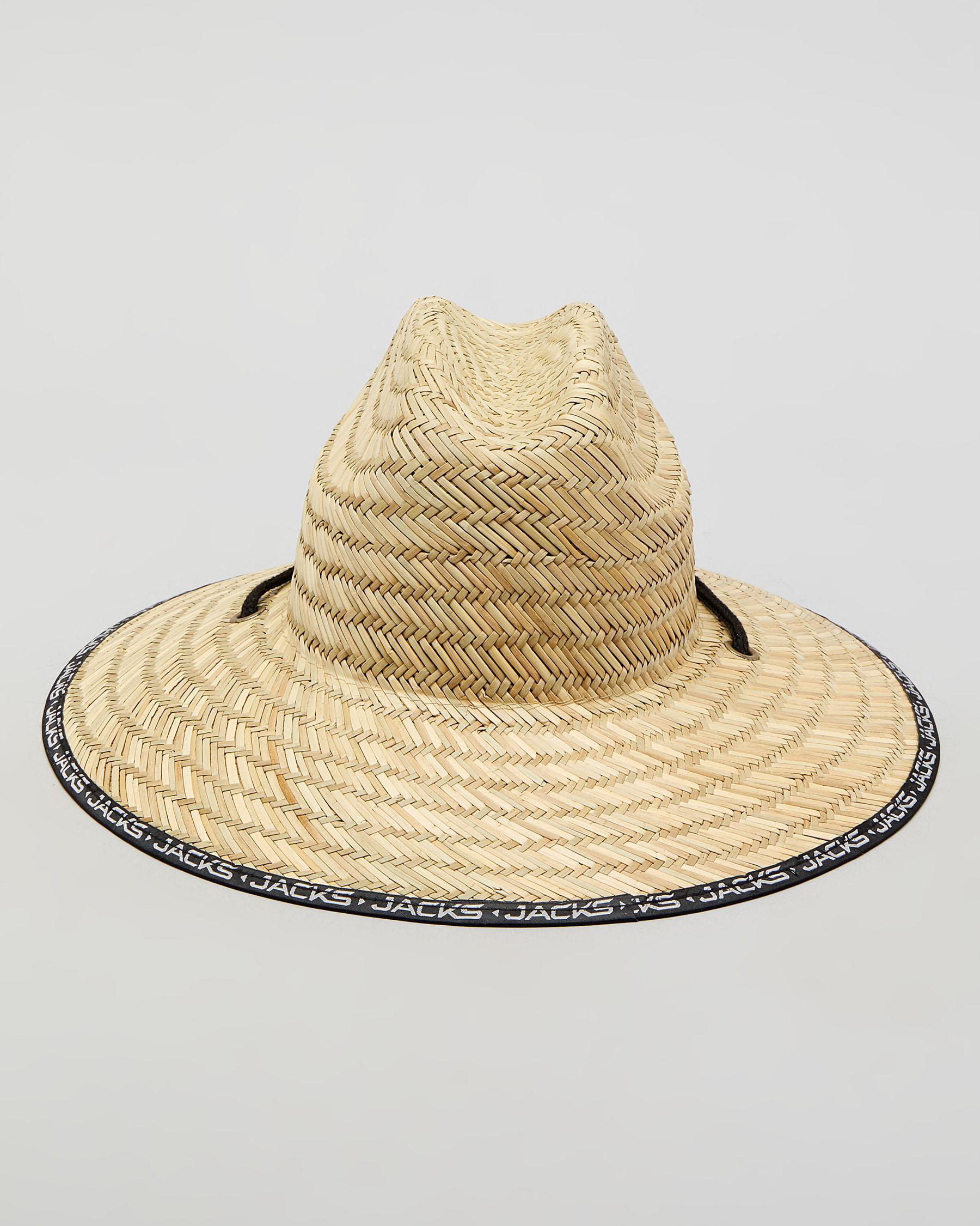 Jacks Toddlers' Limbo Straw Hat In 