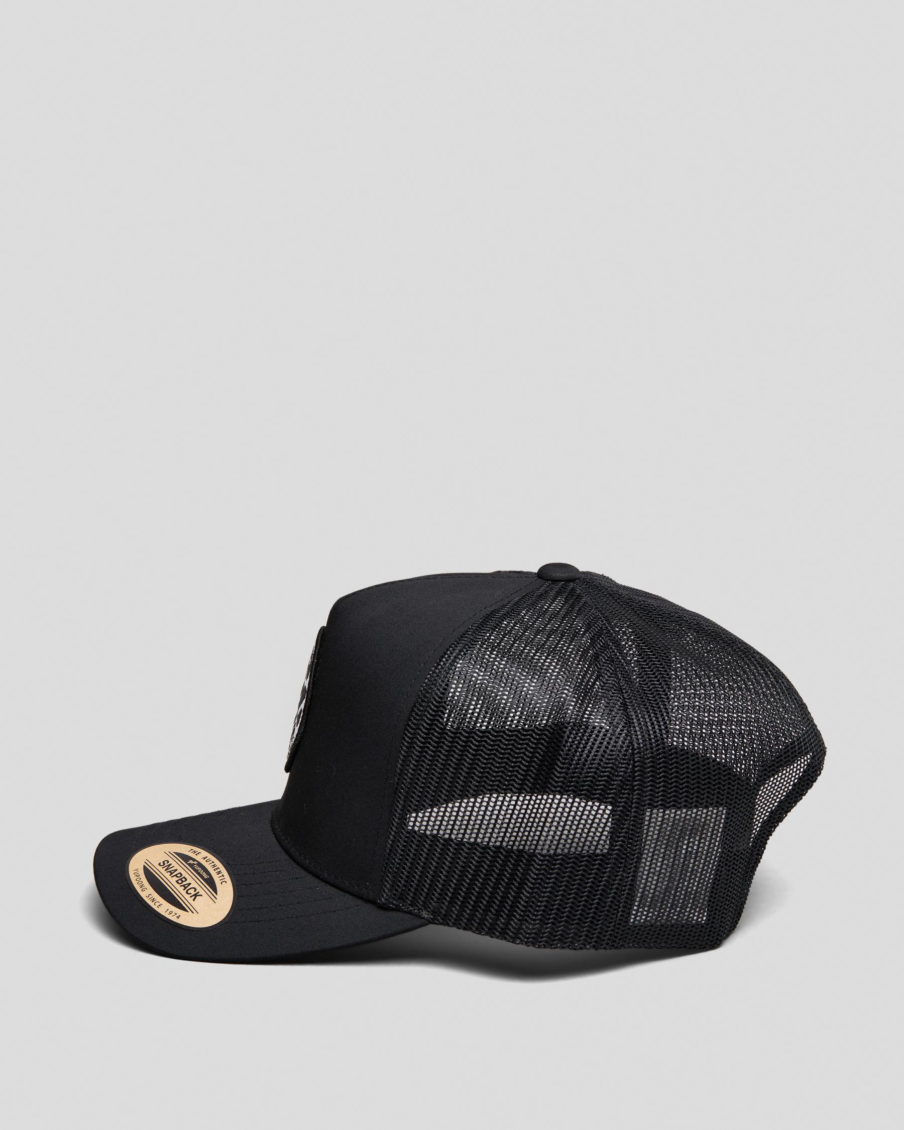 Shop Rip Curl Wetsuit Icon Trucker Cap In Black Fast Shipping & Easy