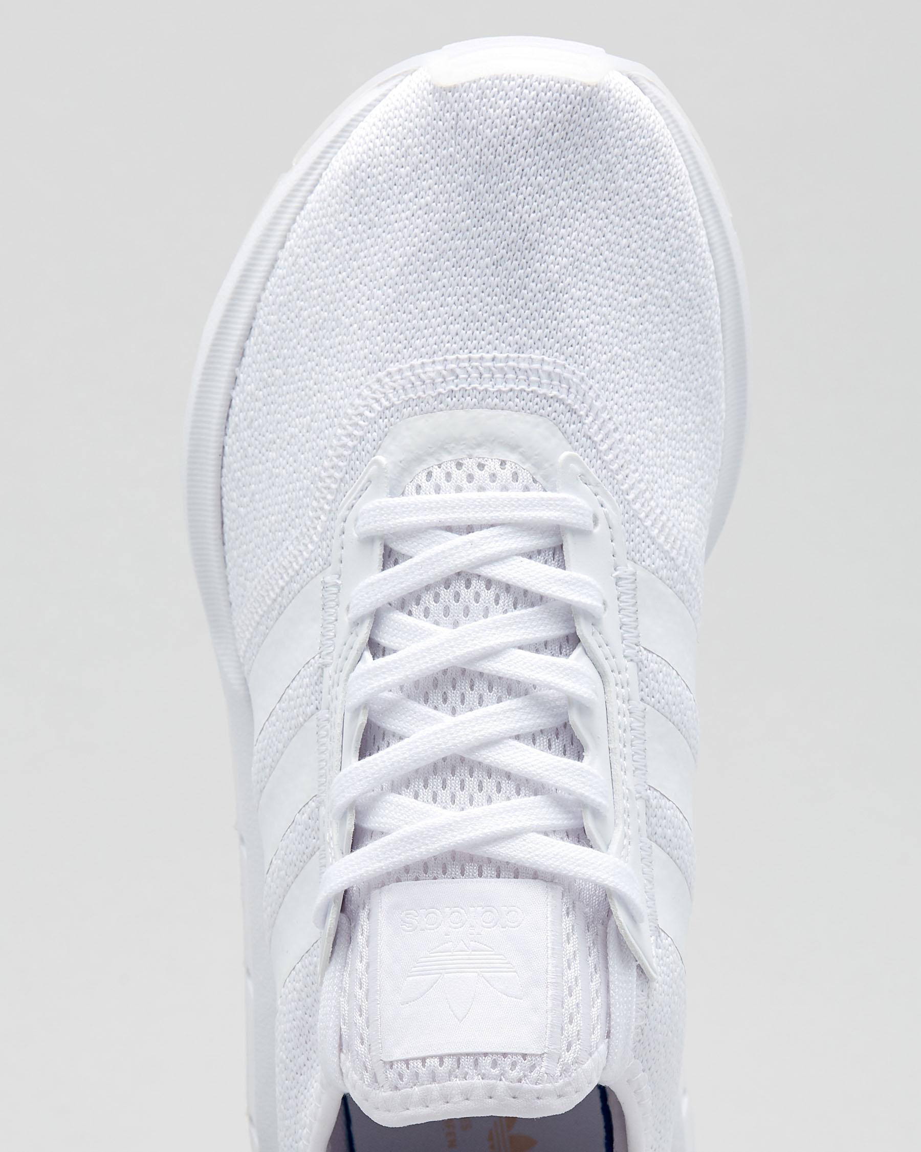 Adidas Womens Swift Run X Shoes In White/white/pink Tint Fast