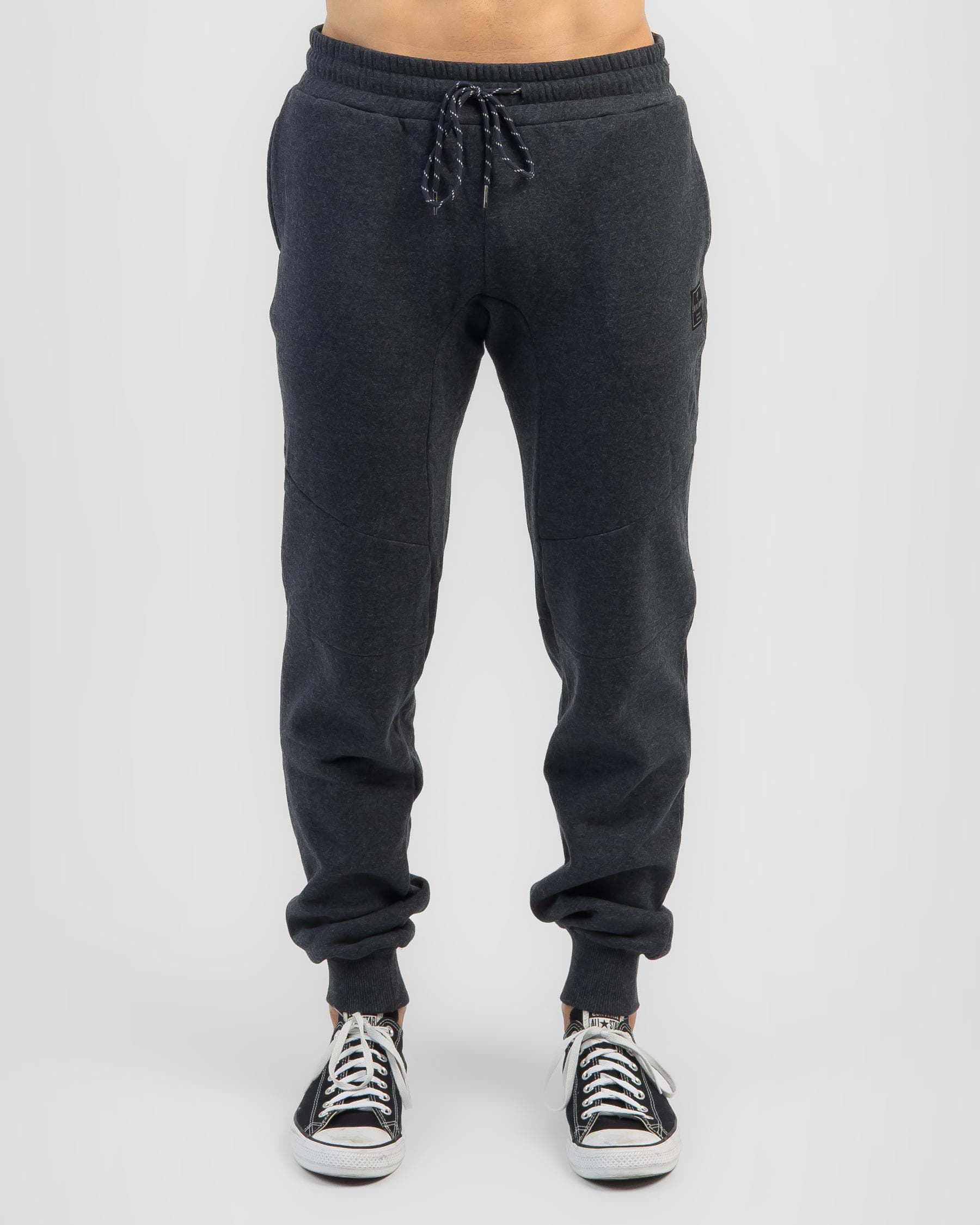 Skylark Imitated Track Pants In Navy Marle - Fast Shipping & Easy ...