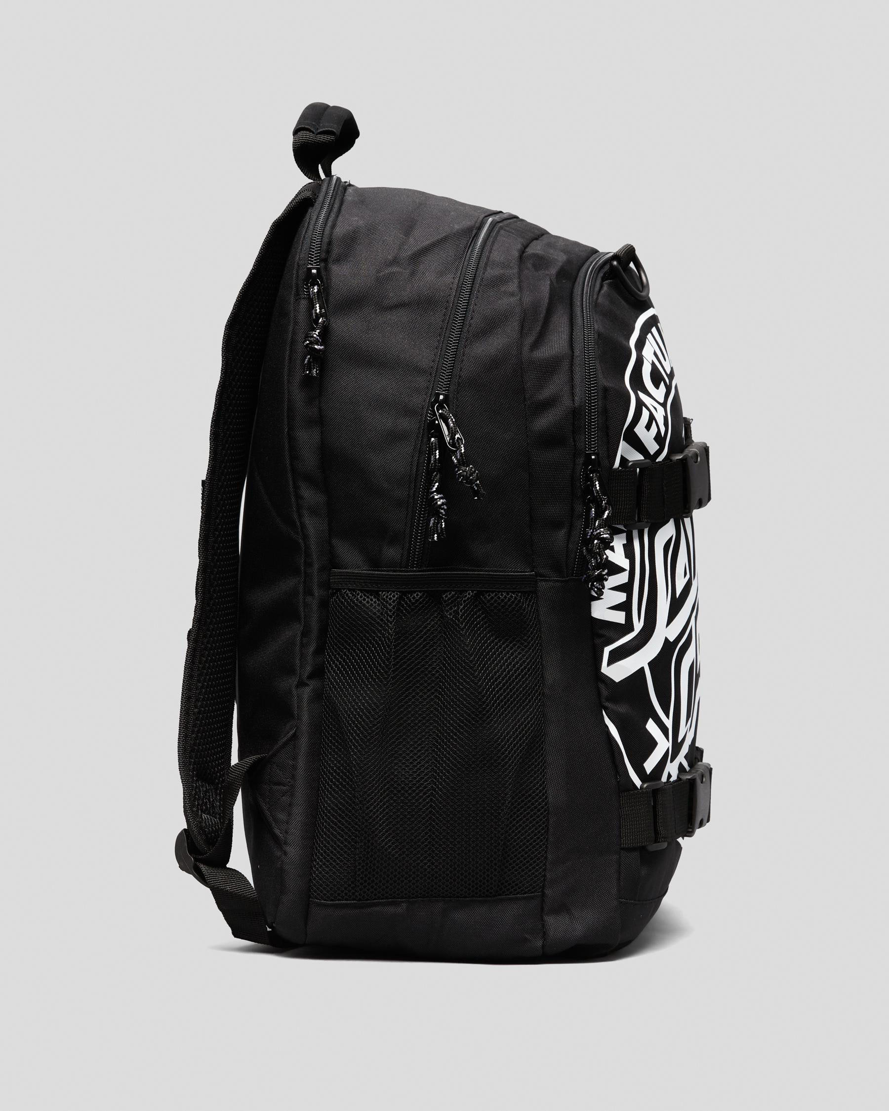 Santa Cruz MFG Dot Backpack In Black - Fast Shipping & Easy Returns ...
