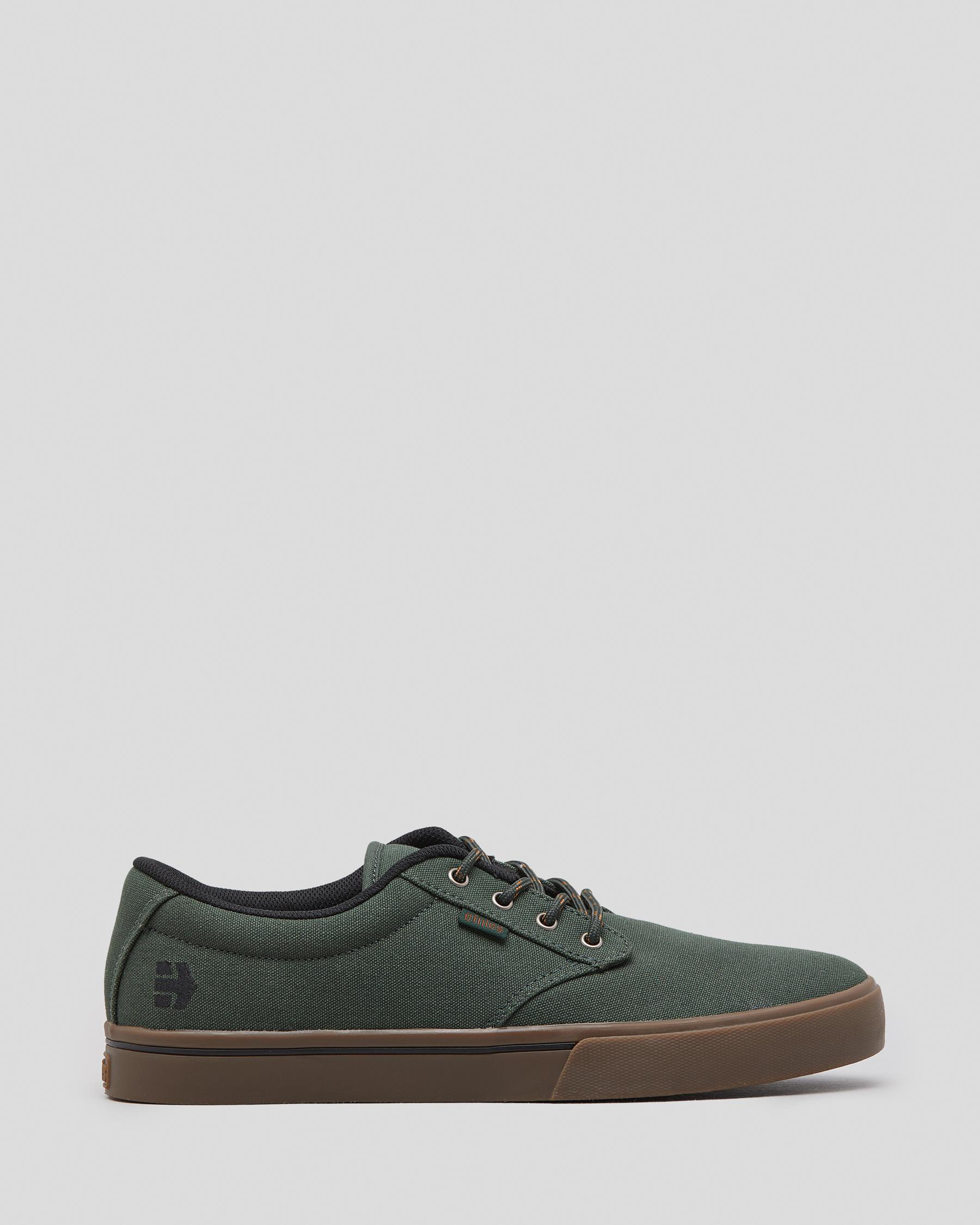 Shop Etnies Jameson 2 Shoes In Green/black - Fast Shipping & Easy ...