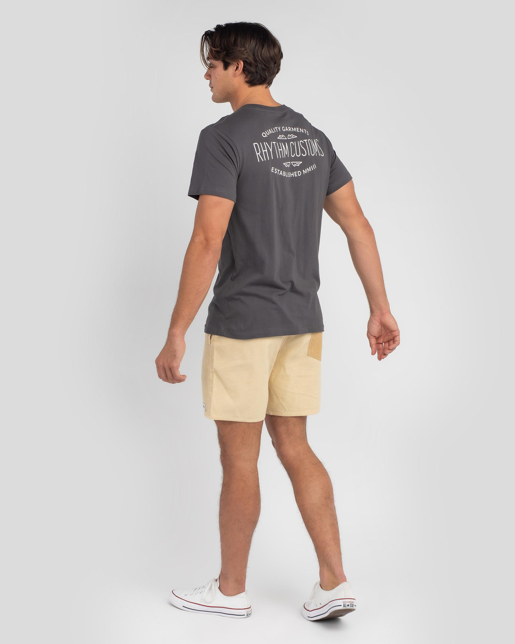 Shop Rhythm Custom T-Shirt In Black - Fast Shipping & Easy Returns ...