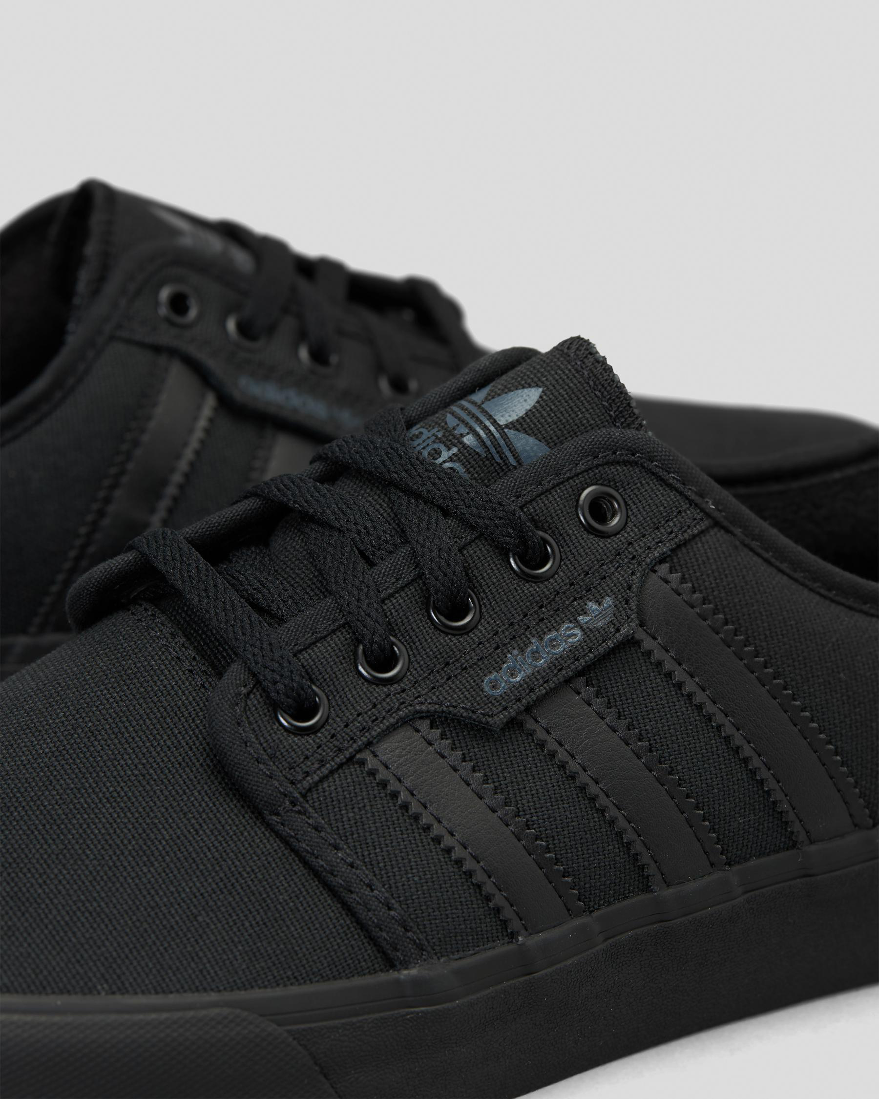 Adidas Seeley Shoes In Black/black - Fast Shipping Easy Returns - City Beach United