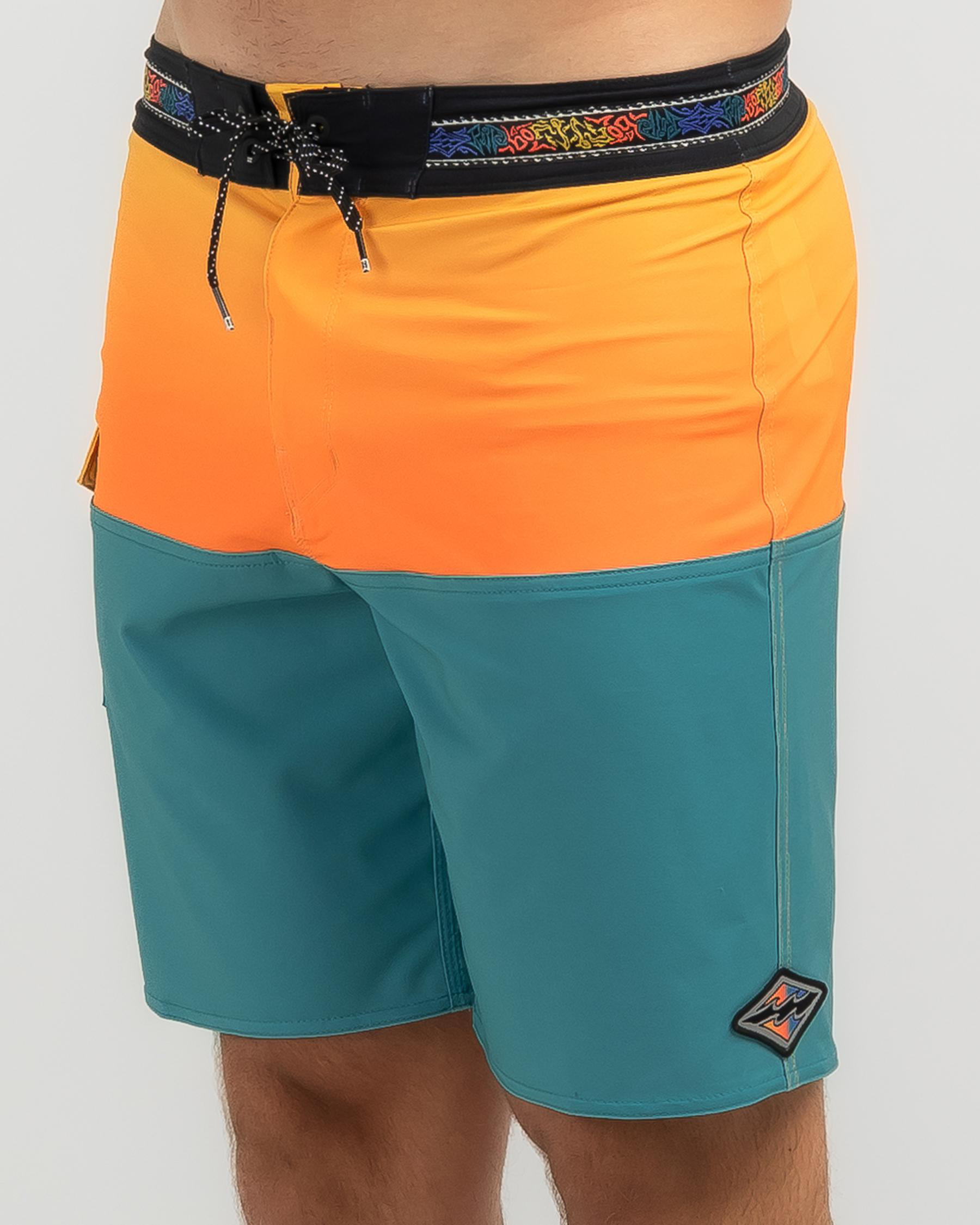 Shop Billabong FIFTY50 PRO Board Shorts In Aqua Fast Shipping & Easy