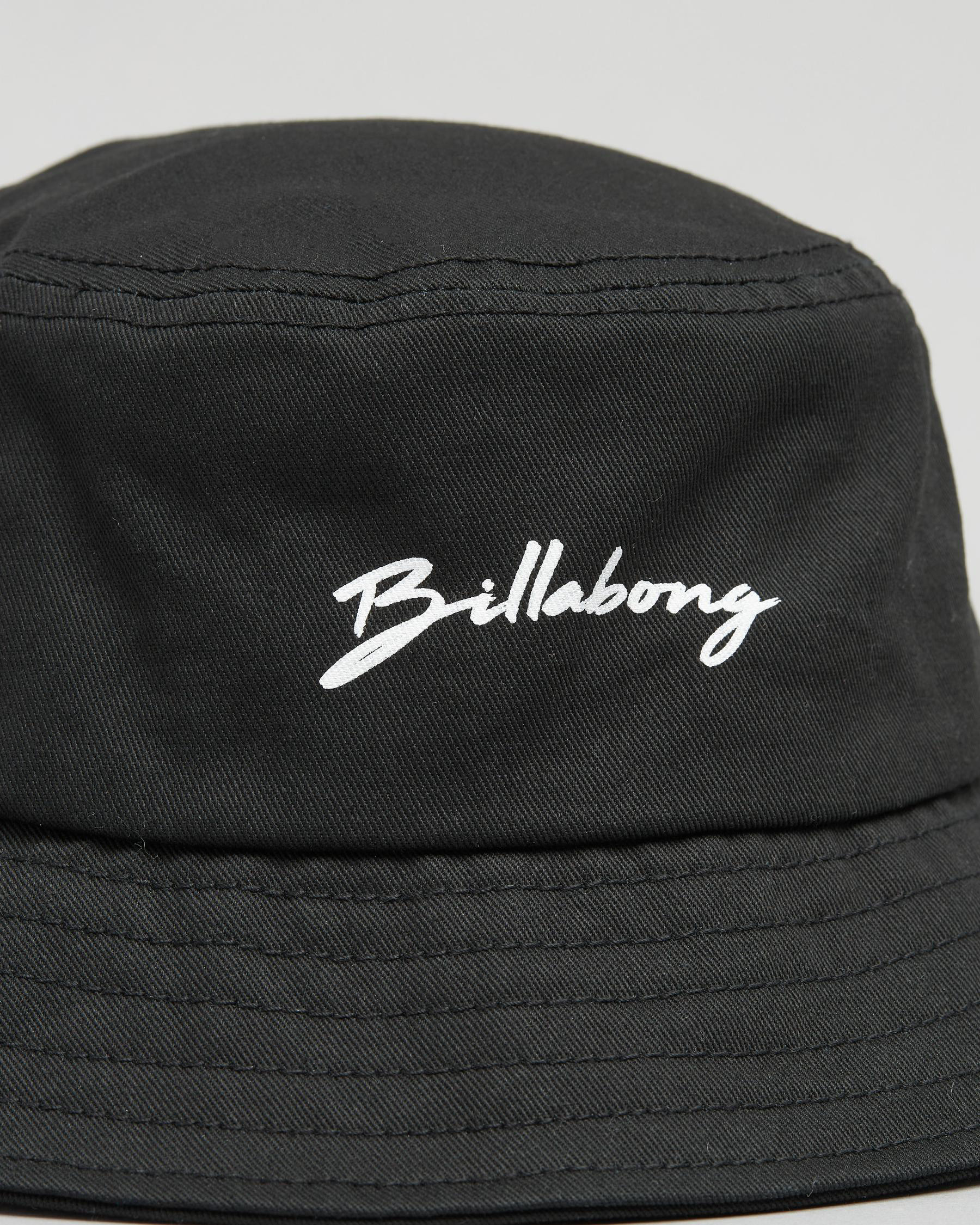 Shop Billabong CB Amity Bucket Hat In Black - Fast Shipping & Easy ...