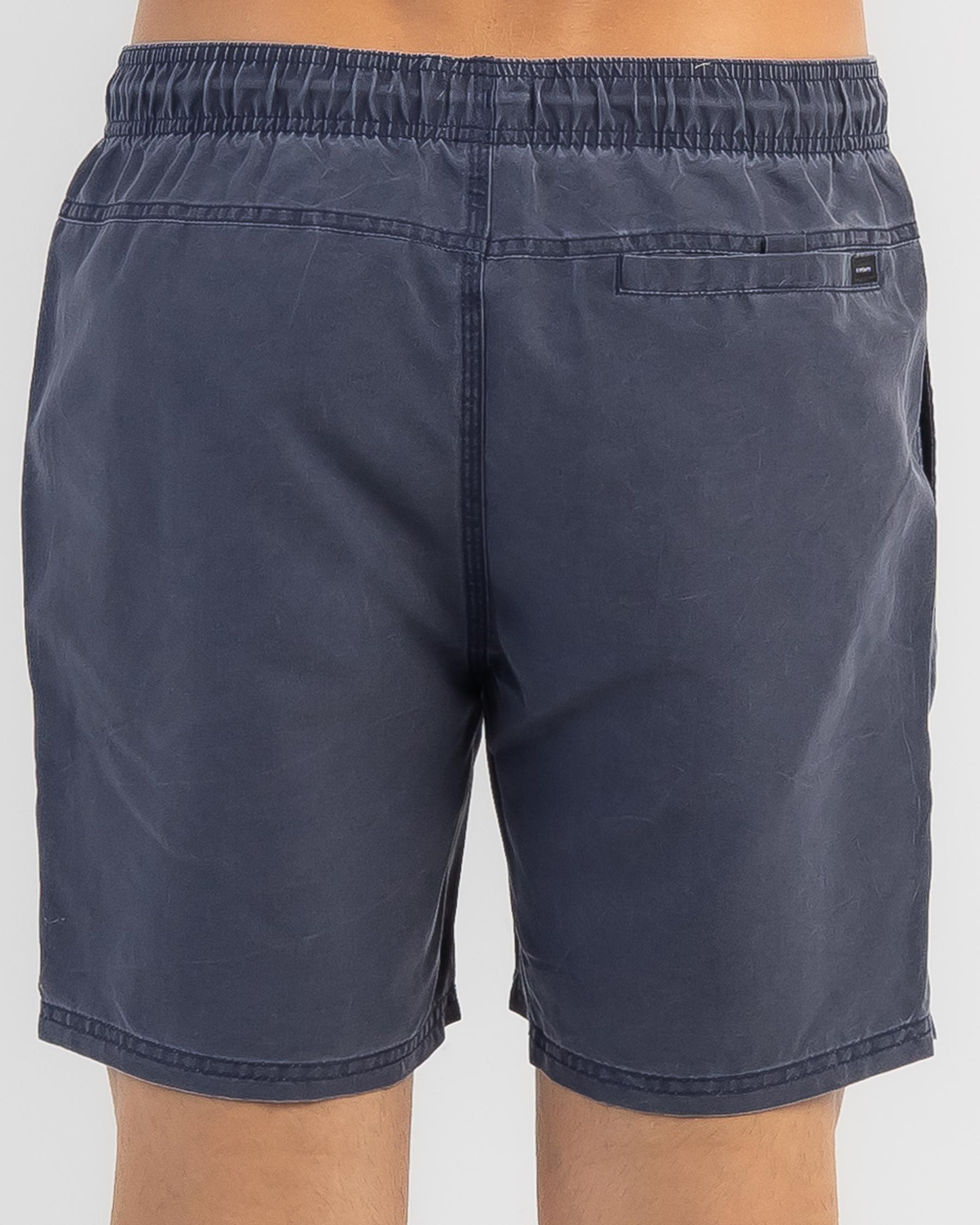 Shop Rip Curl Bondi Volley Shorts In Navy Fast Shipping & Easy