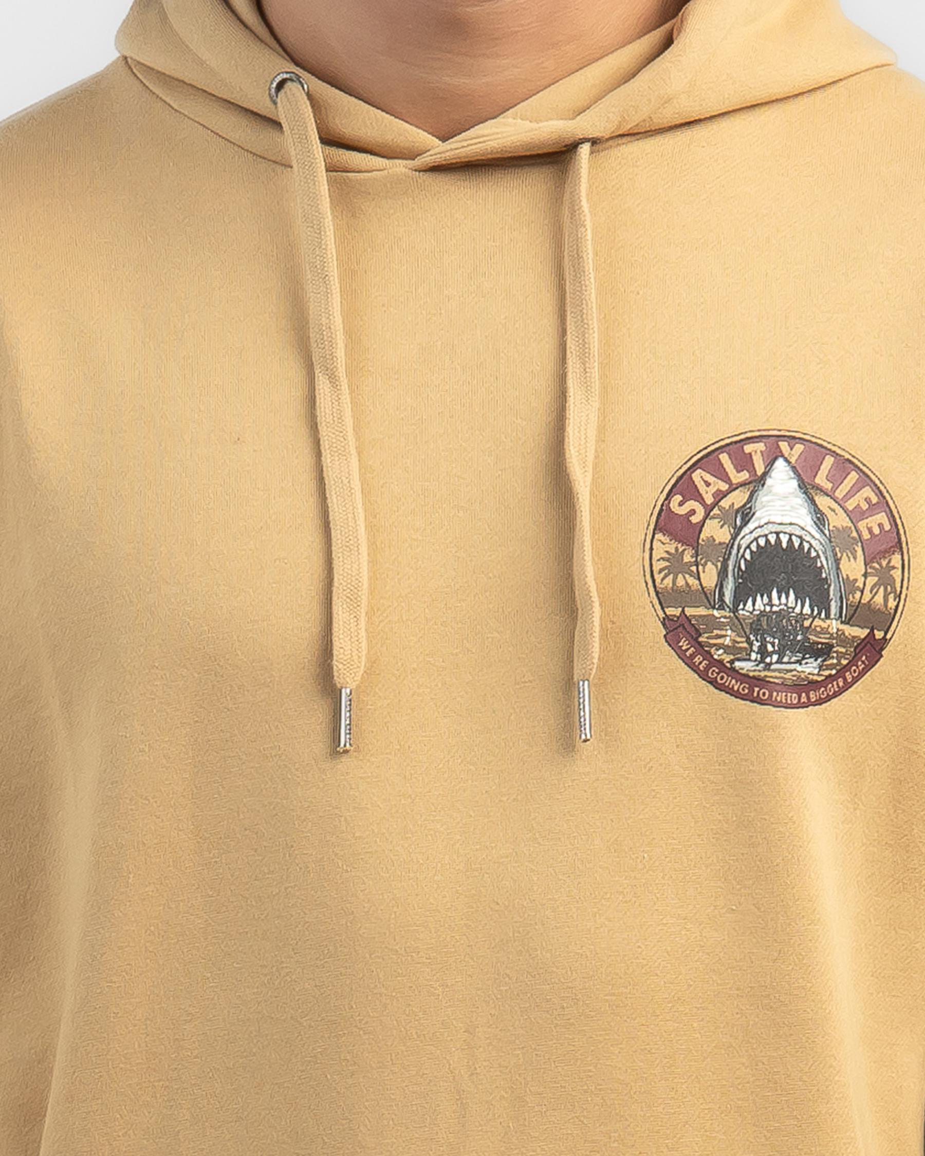 Salt Life Womens Seaglass Bay High Low Hoodie Orange Size Large main image 0