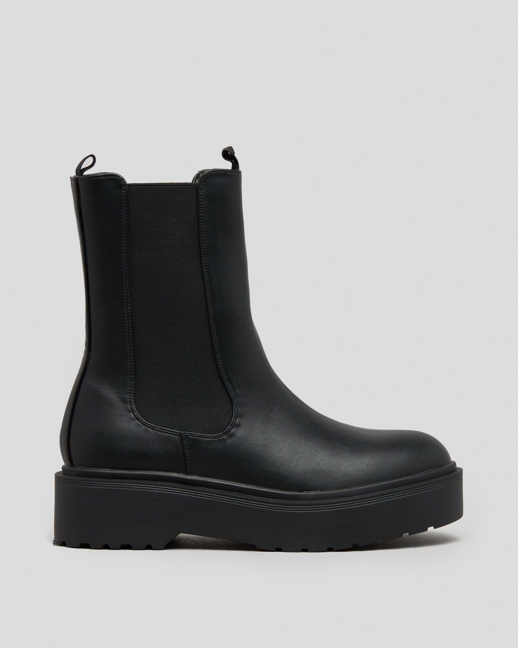 Jonnie Chelsea Boot In Black - Fast Shipping & Easy Returns - City ...
