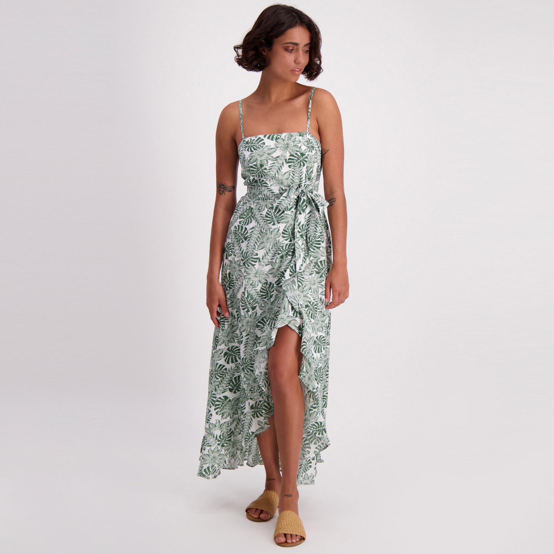 Jungle Adventure Maxi Dress Green