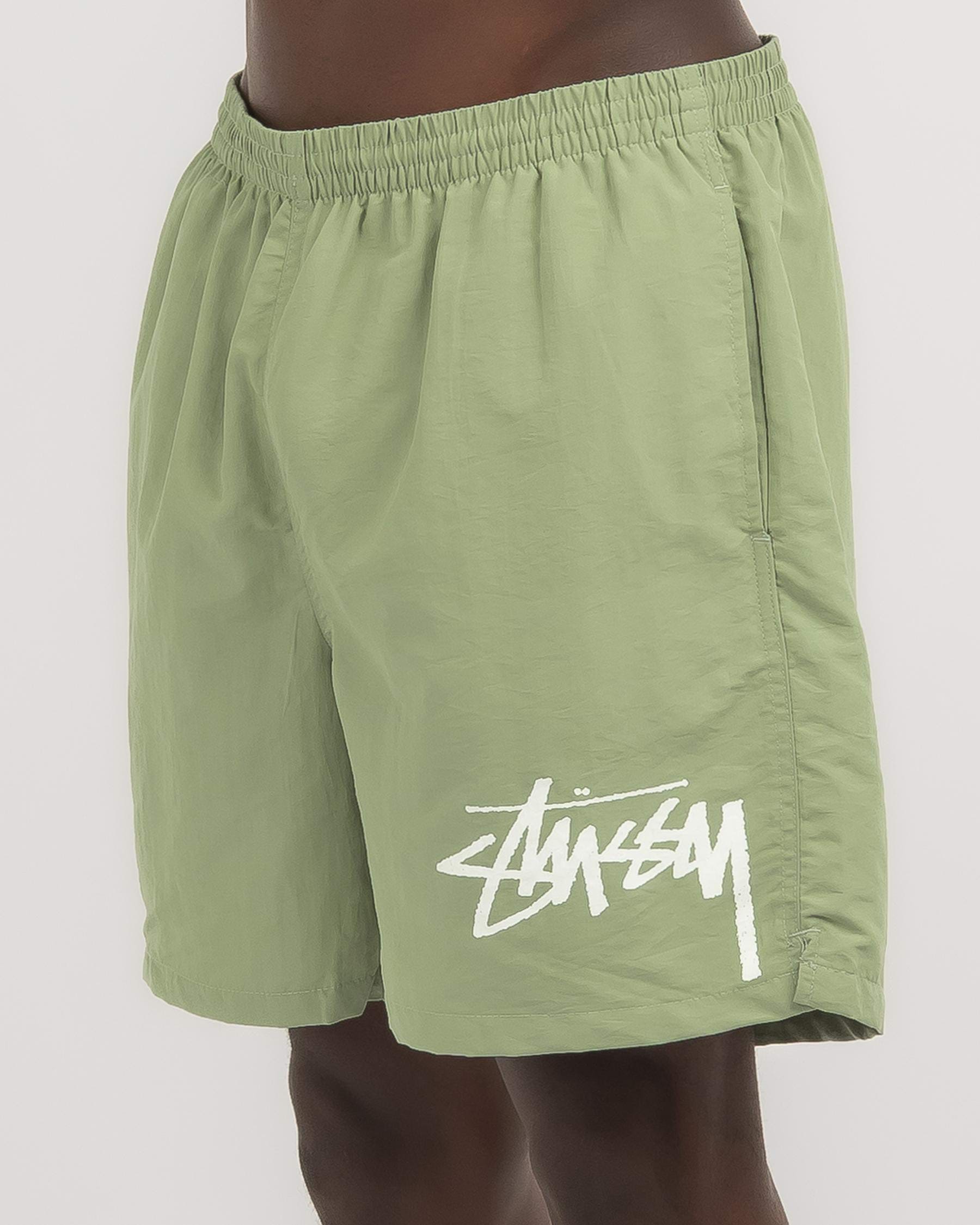 Stussy Big Stock Board Shorts In Sage - Fast Shipping & Easy Returns ...