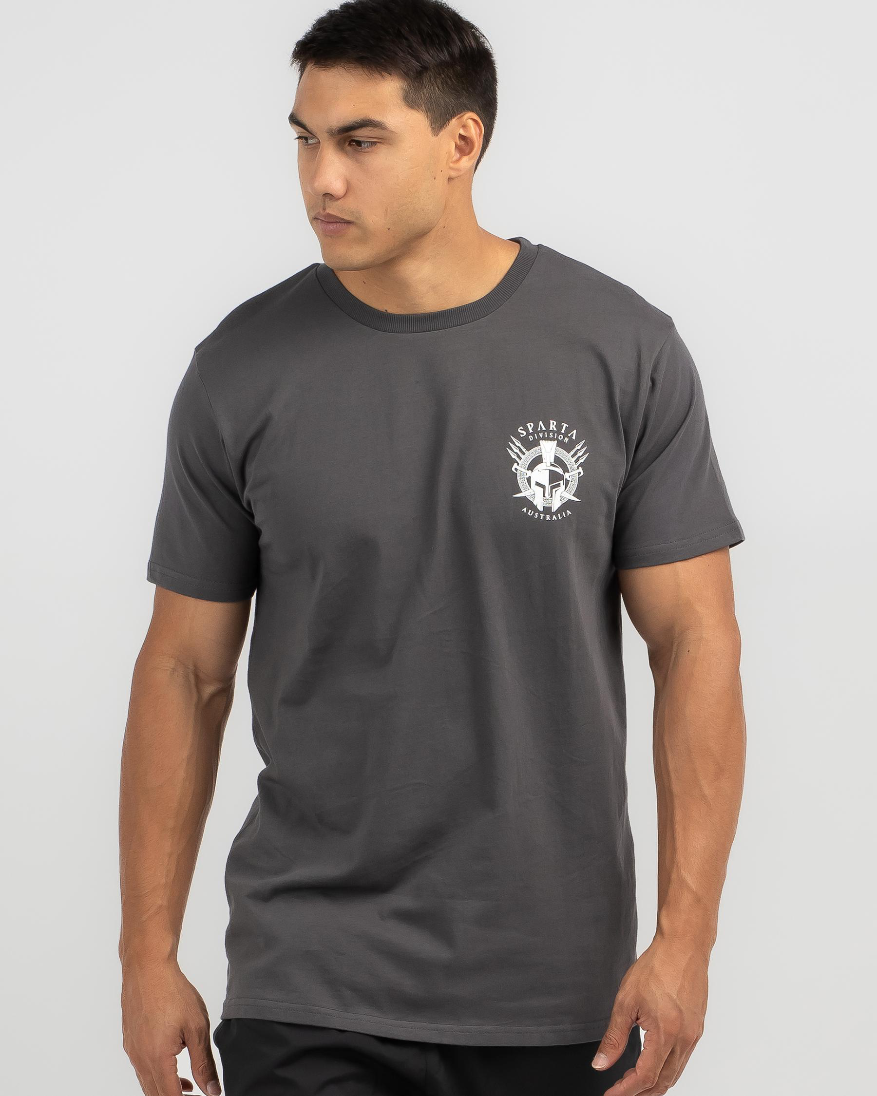 Sparta Legion T-Shirt In Charcoal - Fast Shipping & Easy Returns - City ...