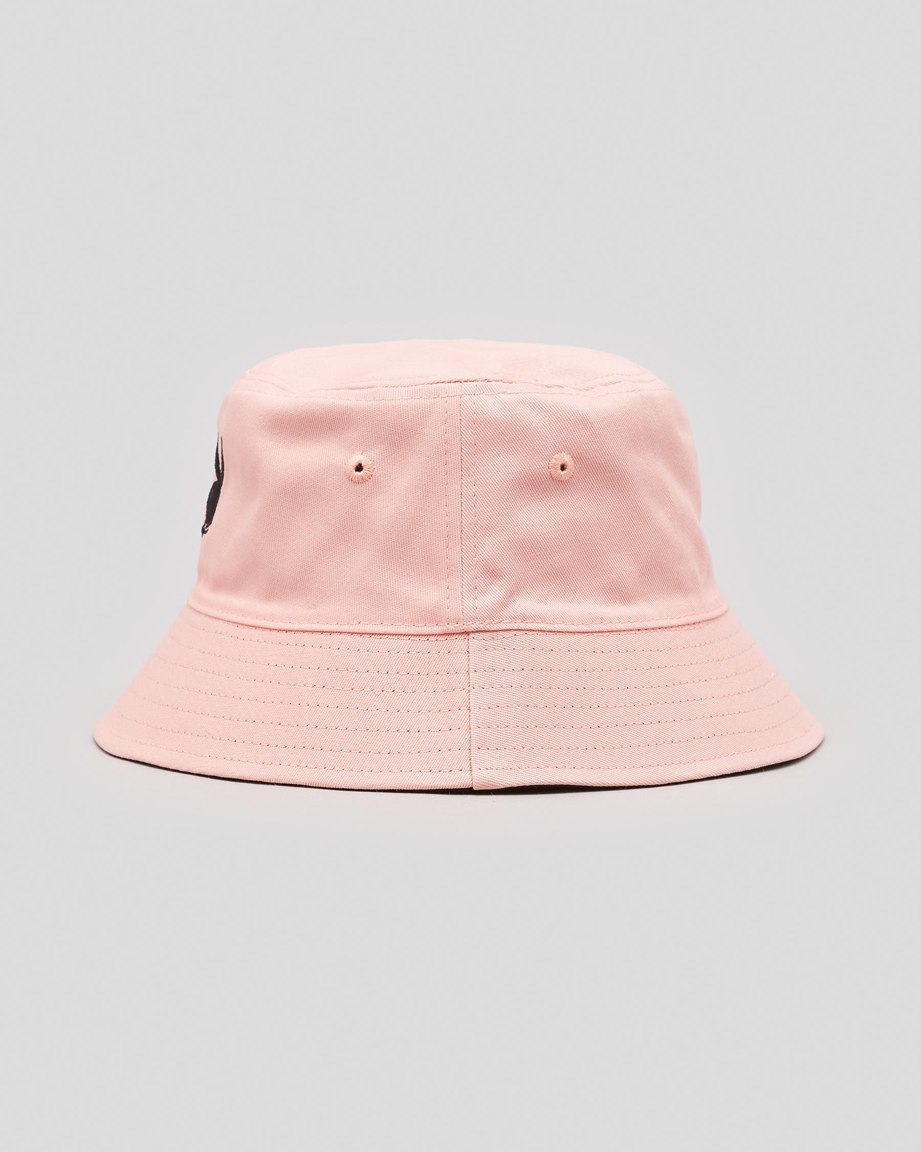 Playboy Bunny Basics Bucket Hat In Pink 