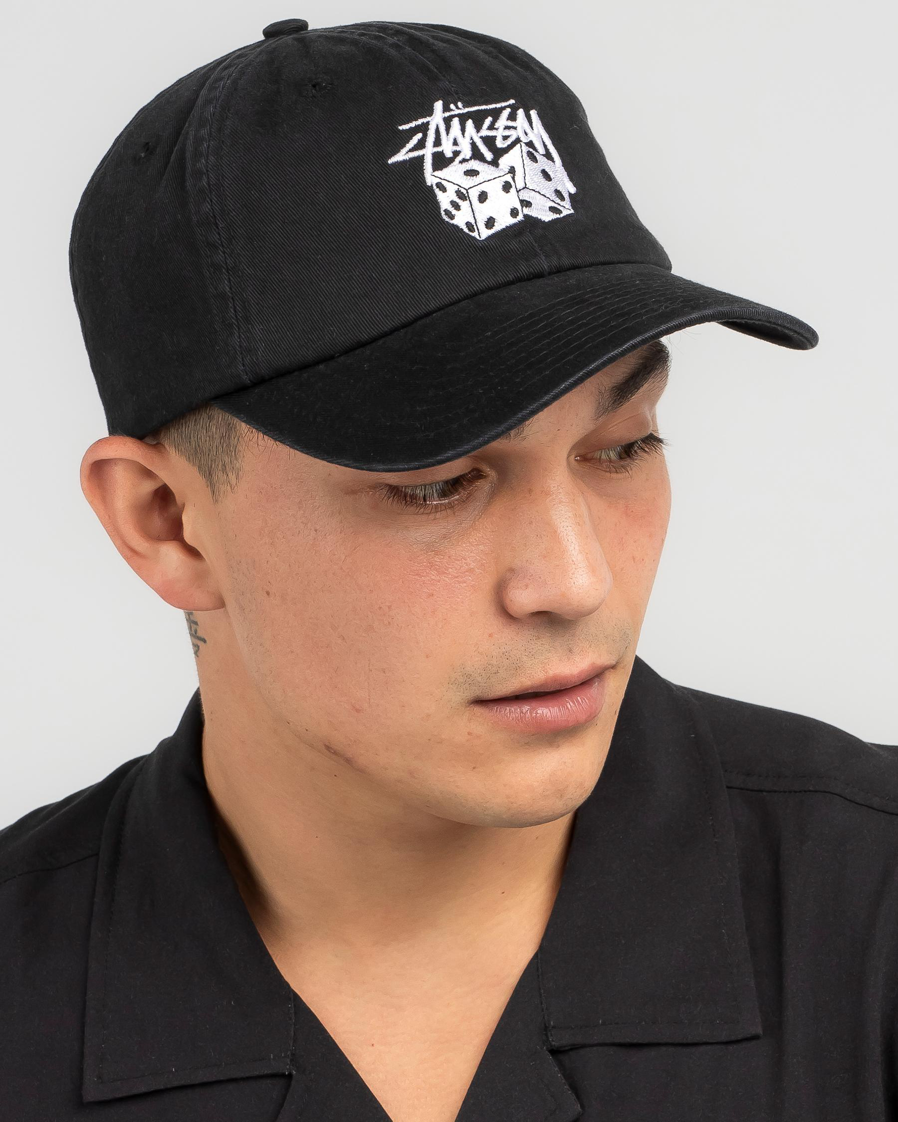 Shop Stussy Pair Of Dice Low Pro Cap In Black - Fast Shop Stussy Pair Of Dice Low Pro Cap In Black - Fast